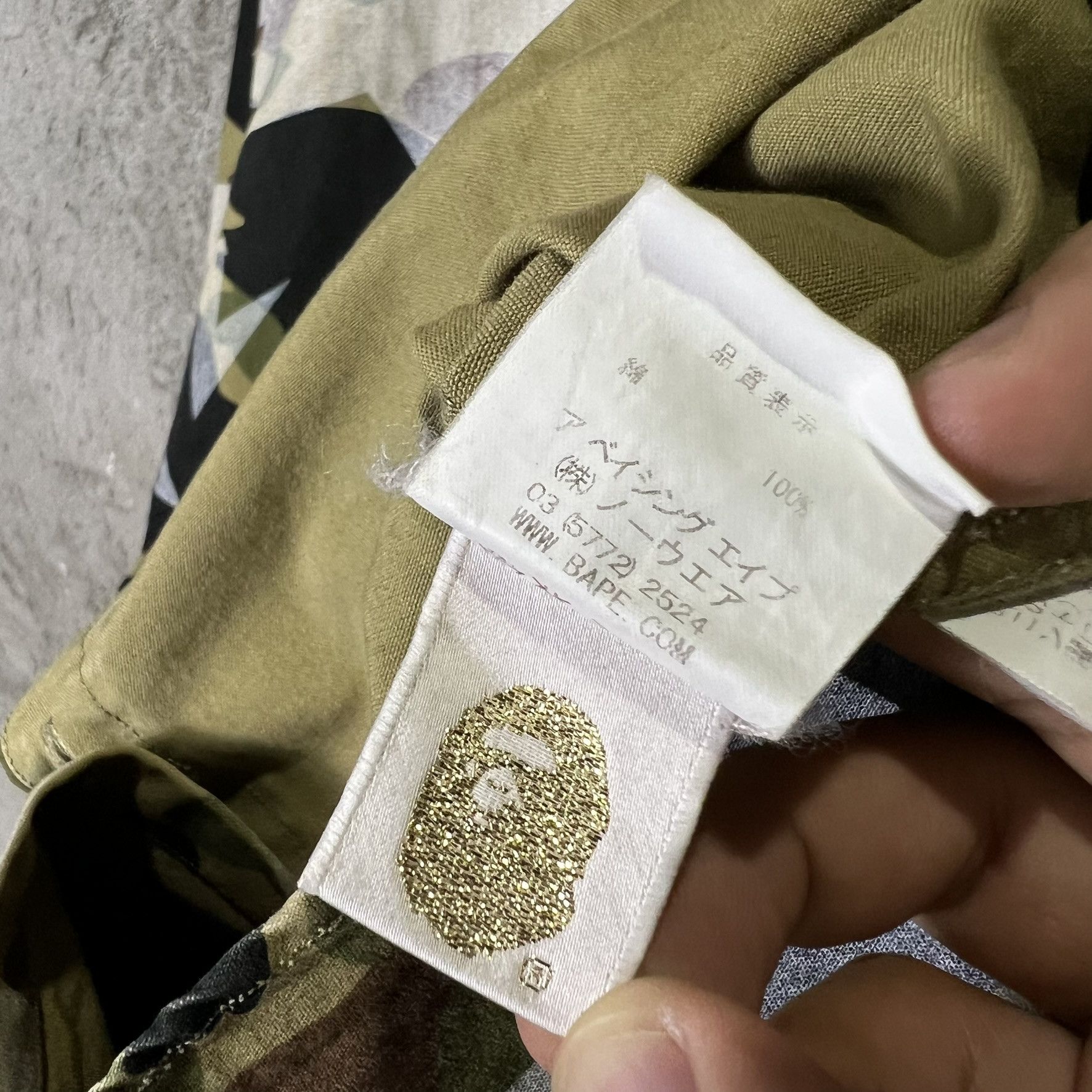 Bape A Bathing APE Long Sleeve Sta Camo Pattern Size US M / EU 48-50 / 2 - 10 Thumbnail