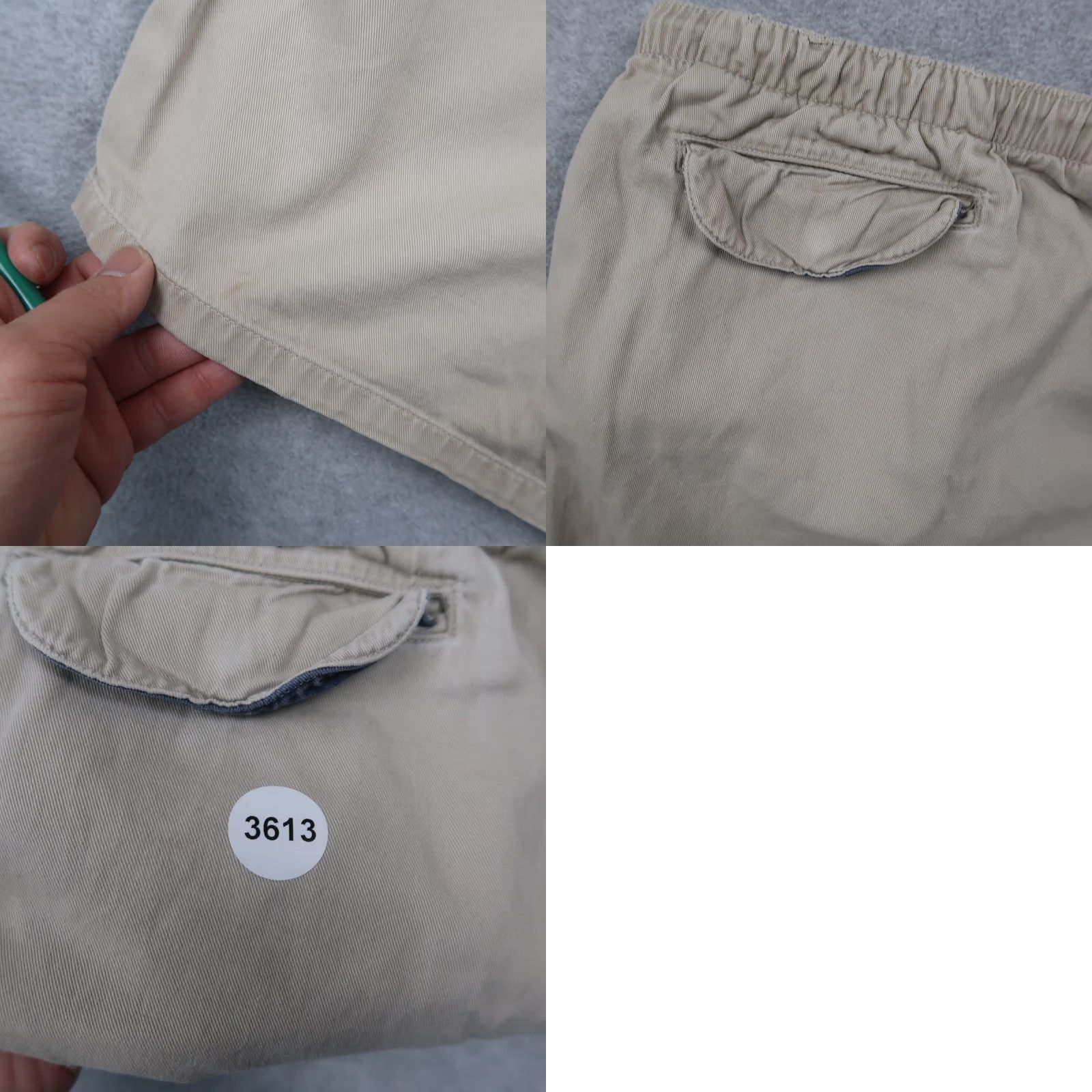 Polo Ralph Lauren VINTAGE Polo Ralph Lauren Drawstring Shorts Mens XL Beige Chino Elastic USA Polo Ralph Lauren Size US XL / EU 56 / 4 - 11 Thumbnail