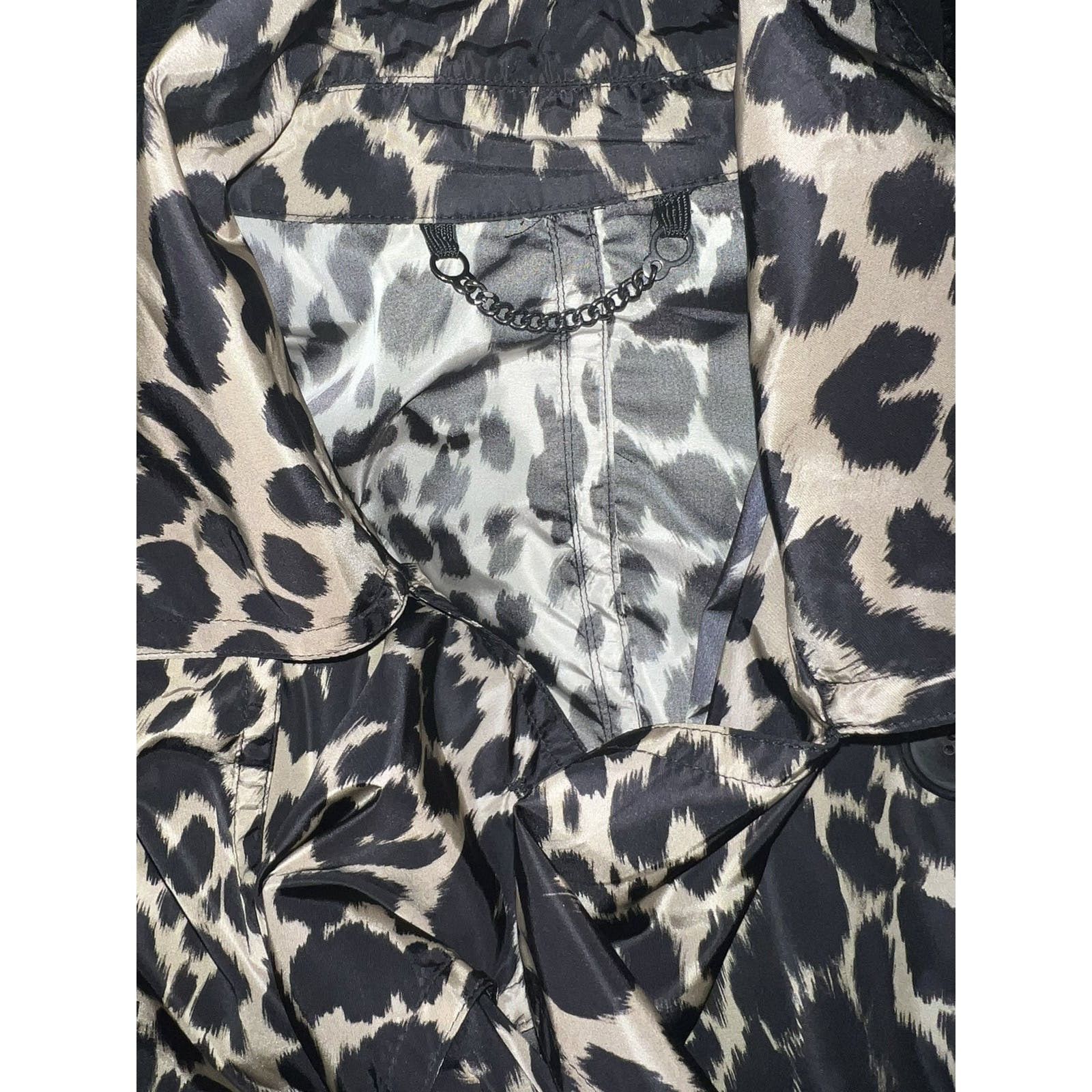 Dries Van Noten Dries Van Noten Double-Breasted Leopard Coat Size US M / EU 48-50 / 2 - 9 Thumbnail