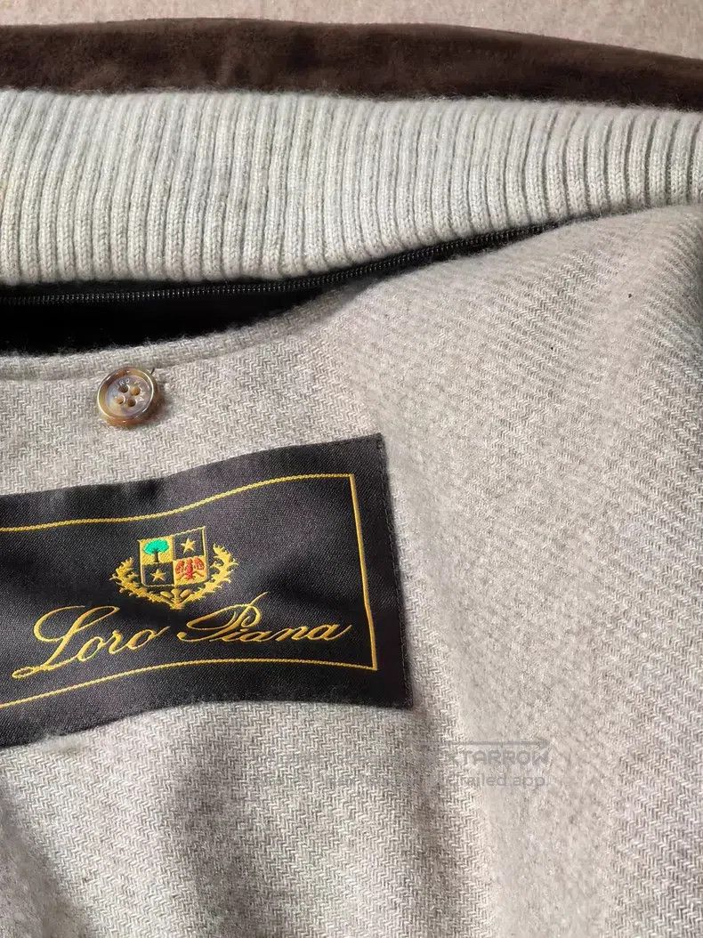 Loro Piana Loro Piana Suede Icer Coat Cotton Jacket Size US XL / EU 56 / 4 - 6 Thumbnail