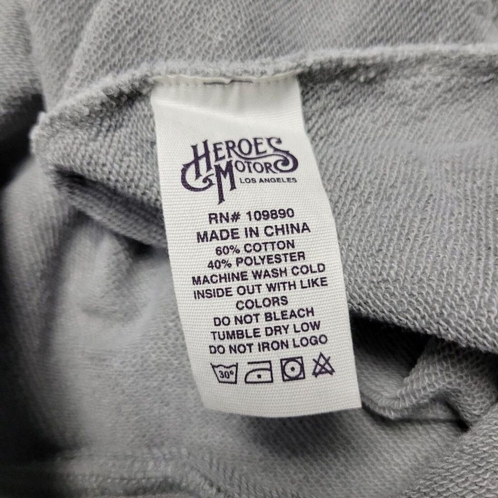 Other HEROES Motors Embroidered Pullover Hoodie Sweatshirt Men's Size US L / EU 52-54 / 3 - 8 Thumbnail