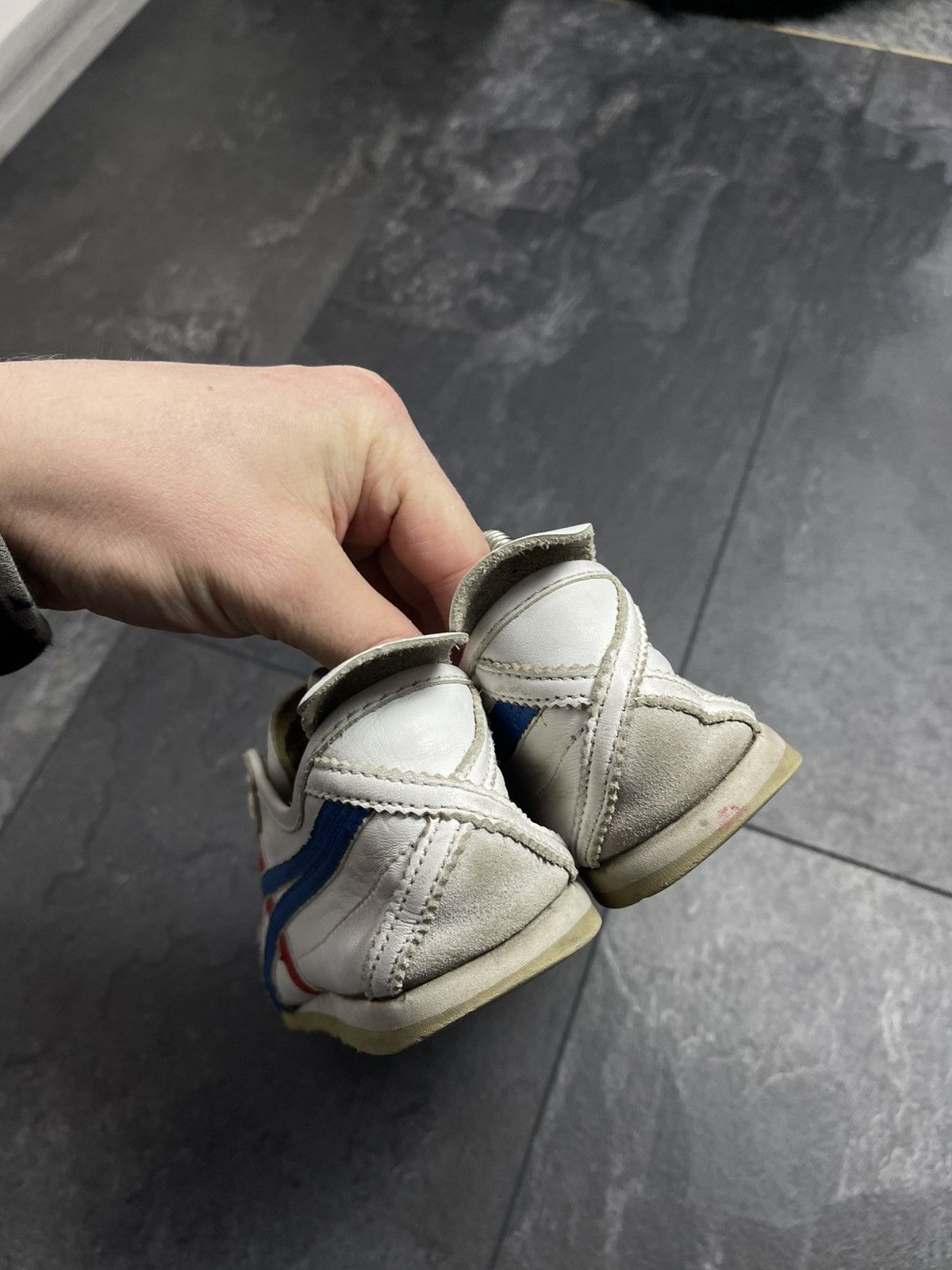 Asics × Onitsuka Tiger × Vintage VINTAGE ASICS TIGER ONITSUKA LEATHER CLASSIC SNEAKERS 90s Size US 5 / EU 37 - 12 Thumbnail