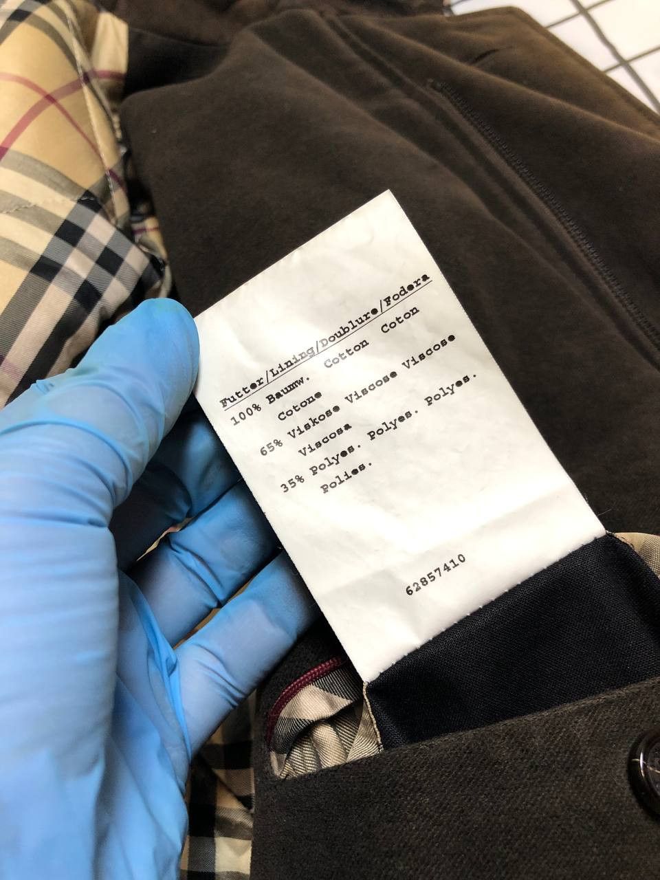 Burberry BURBERRY LONDON Jacket Full ZIP Quilting Liner Brown Size 56 Size US XL / EU 56 / 4 - 13 Thumbnail