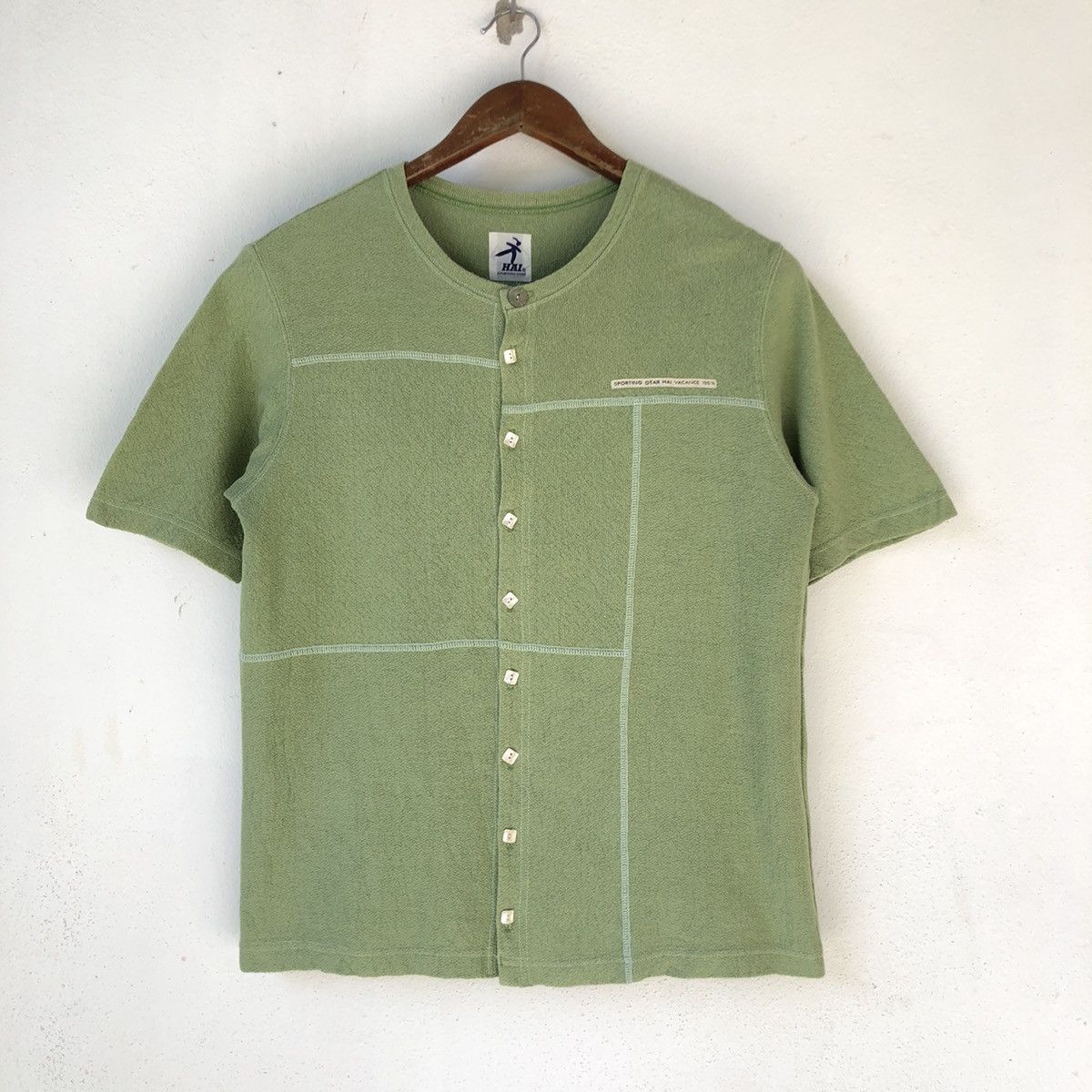 Hai Sporting Gear HAI Sporting Gear by Issey Miyaki Button Up Shirt Size US S / EU 44-46 / 1 - 1 Thumbnail