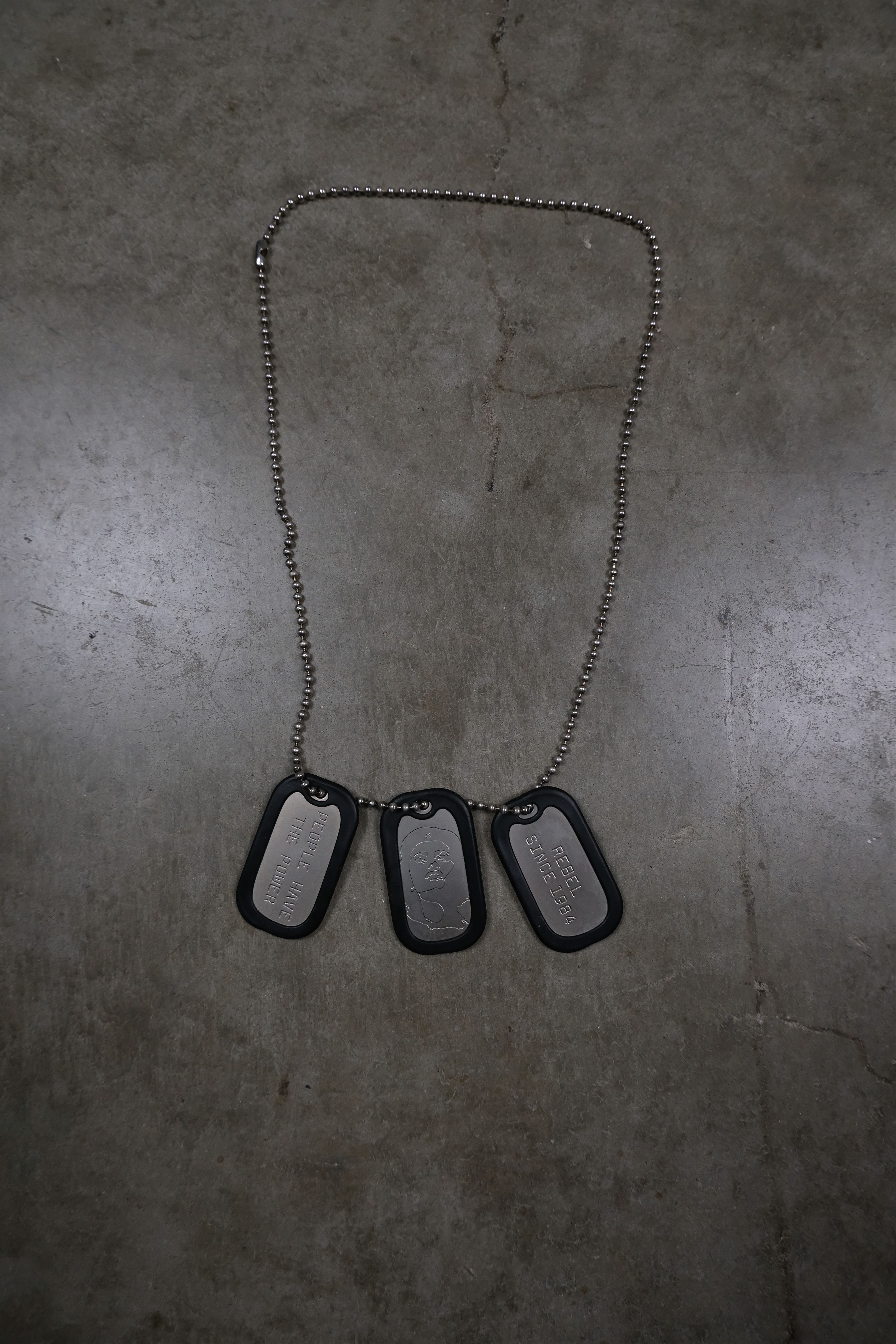 Hysteric Glamour Che Guevara Dog Tag Necklace Size ONE SIZE - 2 Thumbnail