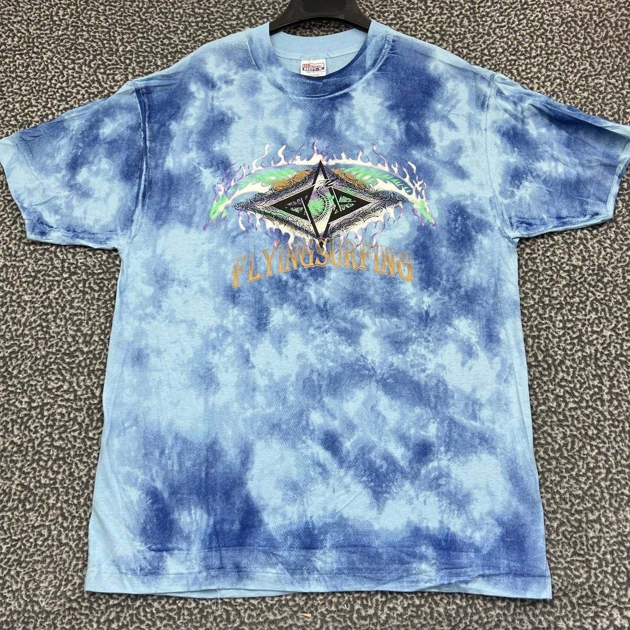 Hanes Vintage Flying Surfing Shirt Men XL Hanes Beefy Deadstock Size US XL / EU 56 / 4 - 1 Thumbnail