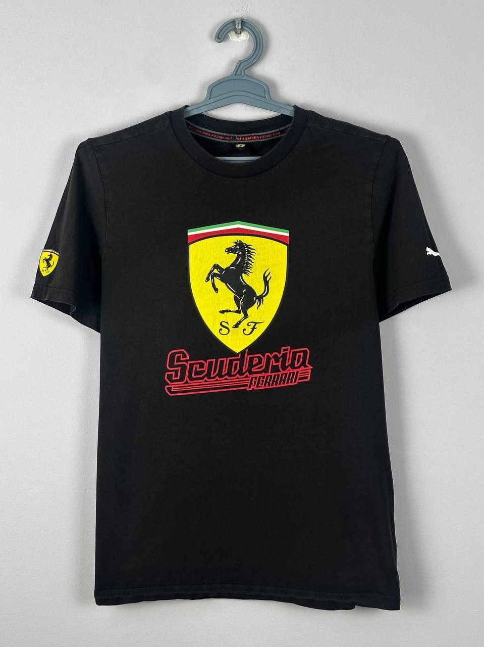 Ferrari Puma x Ferrari Scuderia Grey Vintage T Shirt Size US M / EU 48-50 / 2 - 1 Thumbnail
