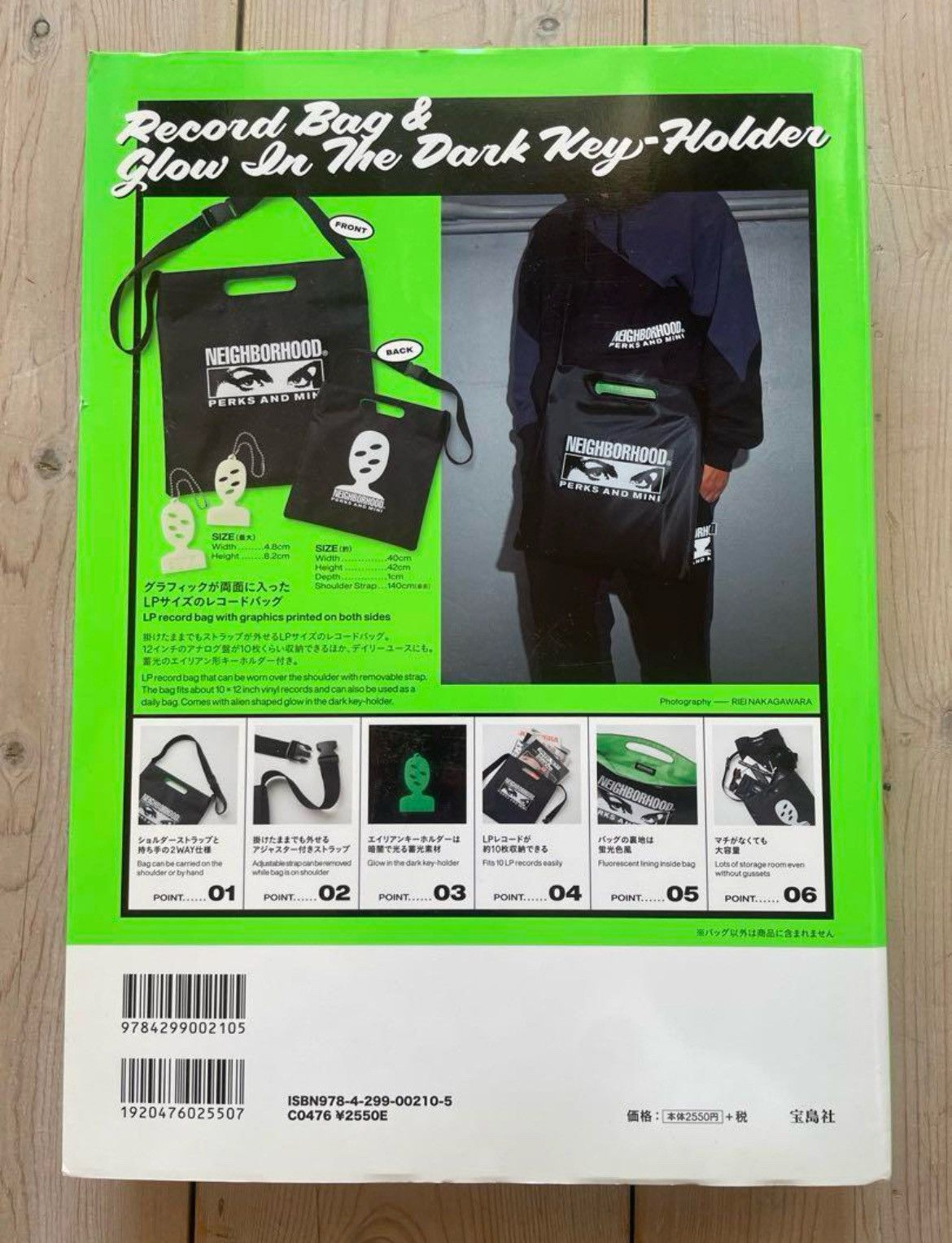 Neighborhood × Perks And Mini neighborhood × perks and mini 2 way Vinyl Bag + Keychain Size ONE SIZE - 3 Thumbnail