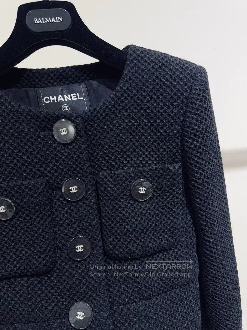 Chanel Chanel Black coat Size XXS / US 00 / IT 34 - 3 Thumbnail
