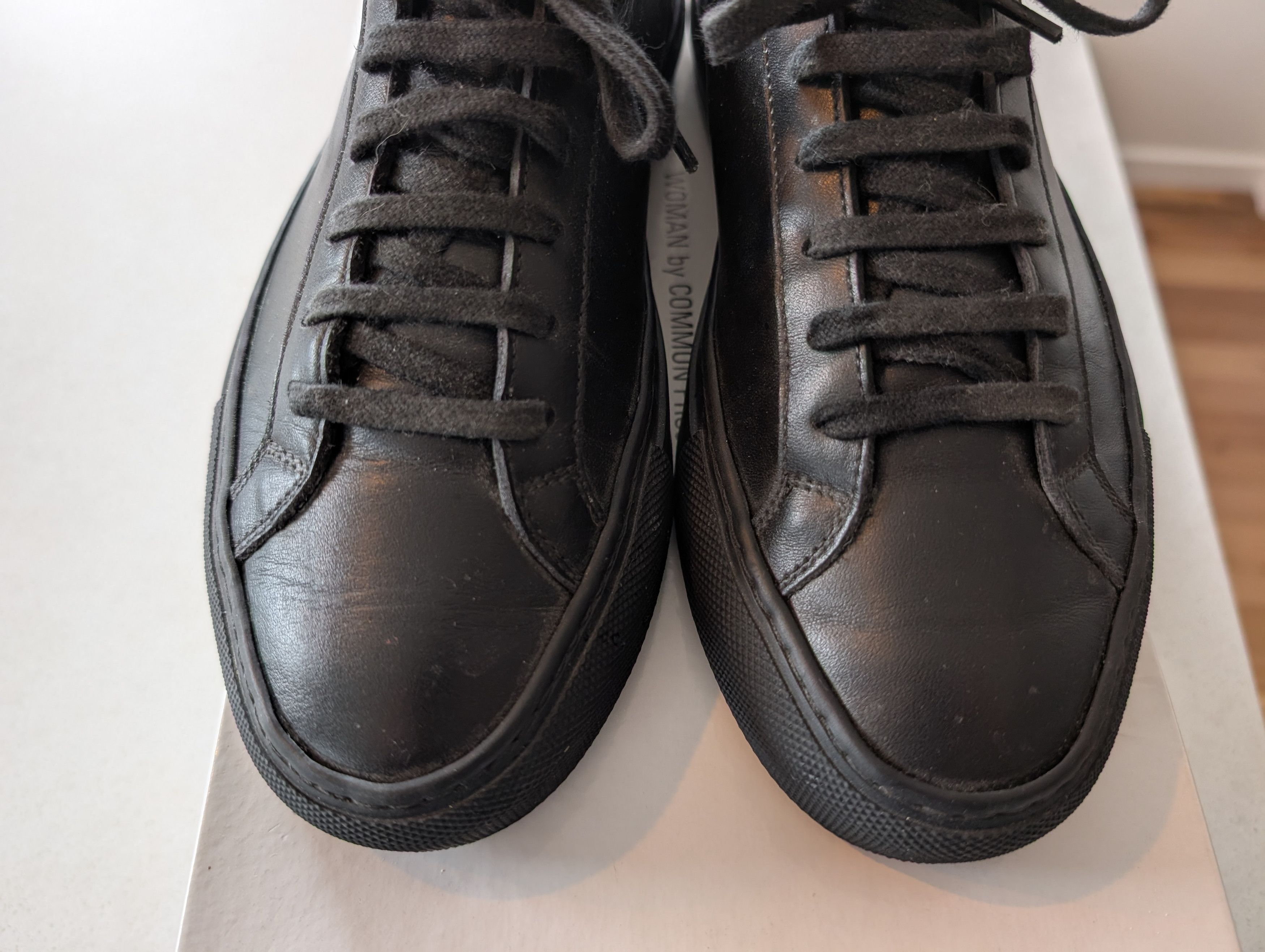 Common Projects Common Projects Achilles Low Black Size US 6 / IT 36 - 4 Thumbnail