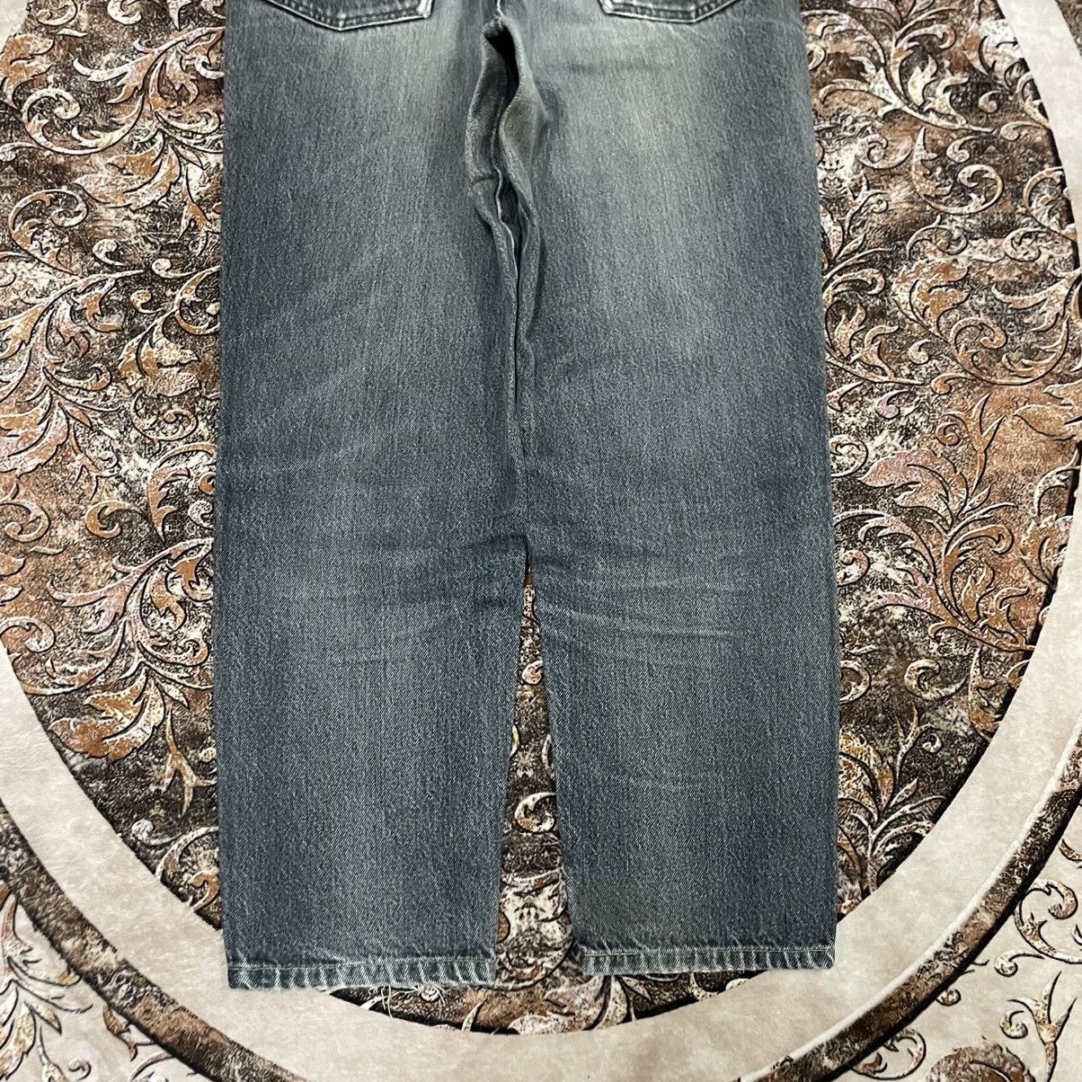 Big John 🔥Vintage 80s Big John Stoned Washed Ripped Distress Jeans Size US 31 - 6 Thumbnail