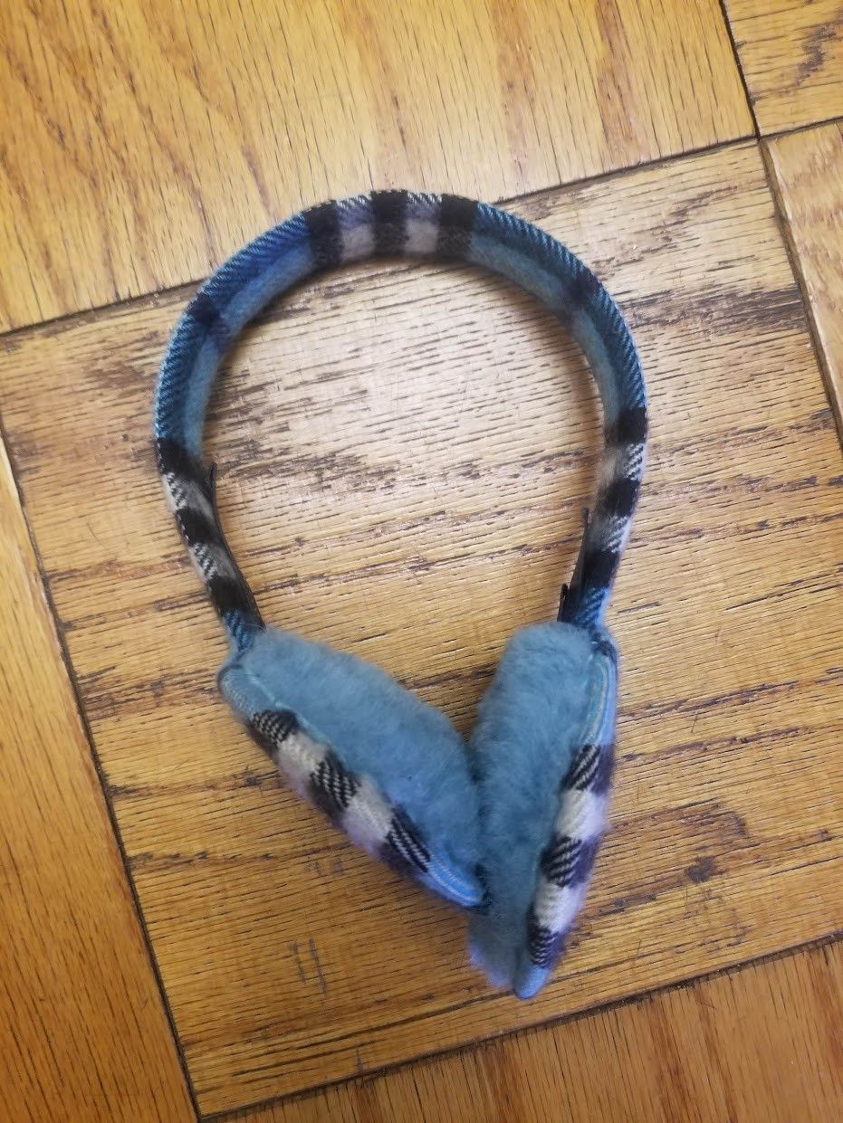 Burberry Burberry plaid fur earmuff Size ONE SIZE - 1 Thumbnail