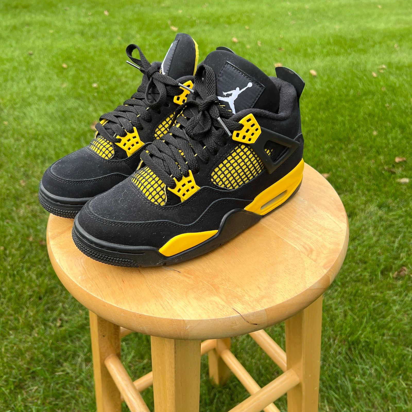 Nike Nike Air Jordan 4 Retro Thunder 2023 Men s Shoes Size 6 Grailed
