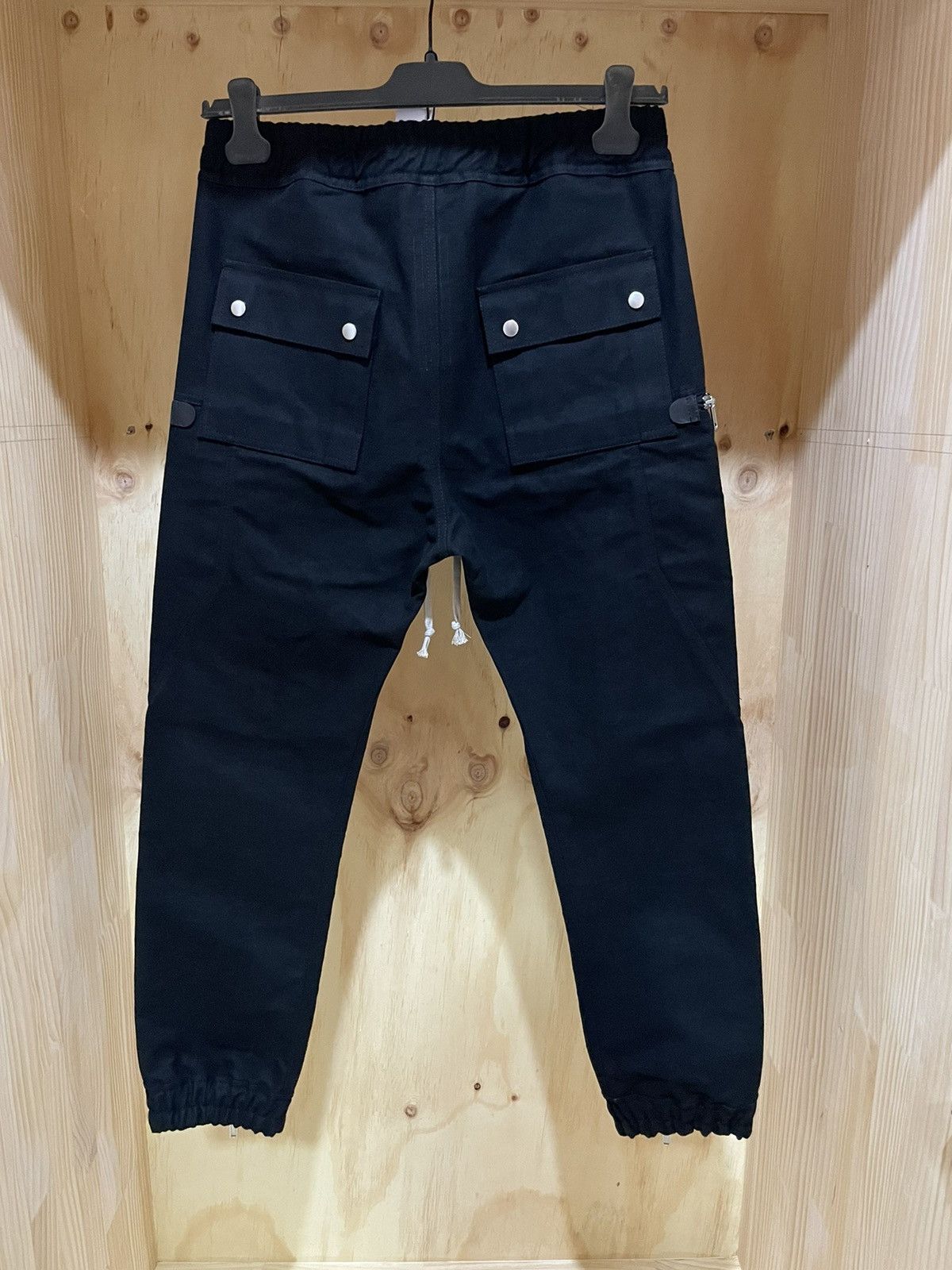 Rick Owens Rick Owens FW23 Moleskin Bauhaus Cargo Jogger pants 48 Size US 32 / EU 48 - 5 Thumbnail