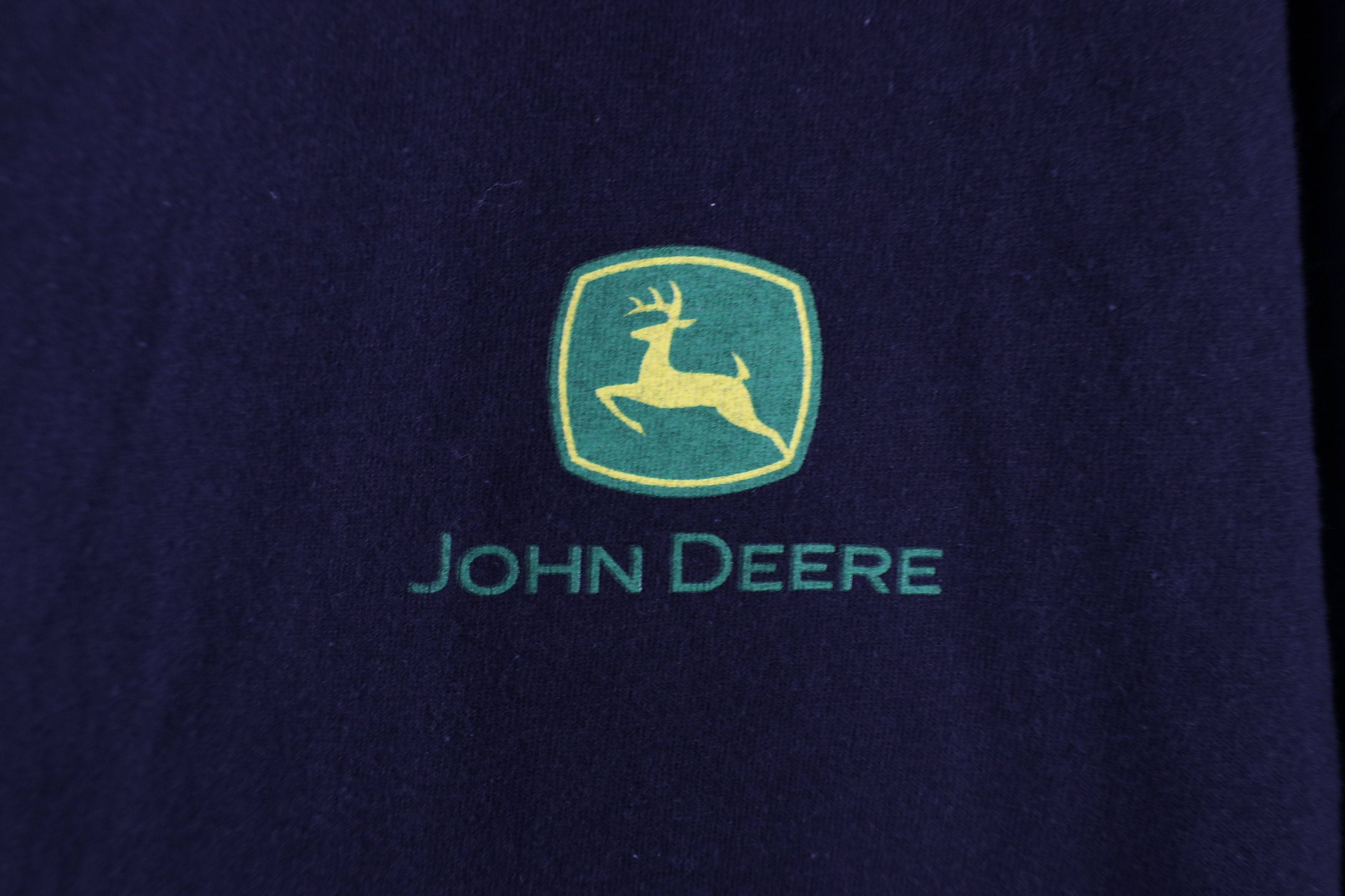 Vintage Vintage 90s John Deere Tractors Spell Short Sleeve T-Shirt Size US XXL / EU 58 / 5 - 5 Thumbnail