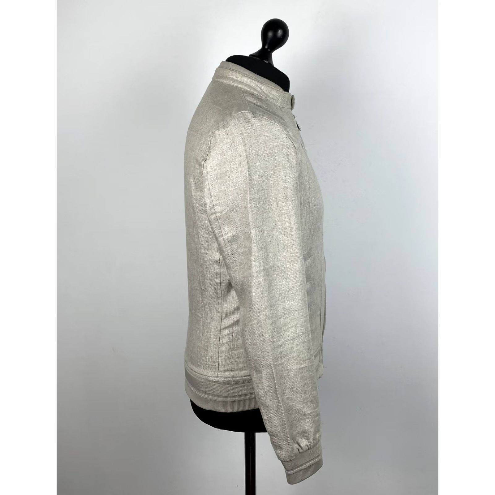 Zara Zara Man Jacket Linen Beige S Mens Shirt Size US S / EU 44-46 / 1 - 2 Thumbnail