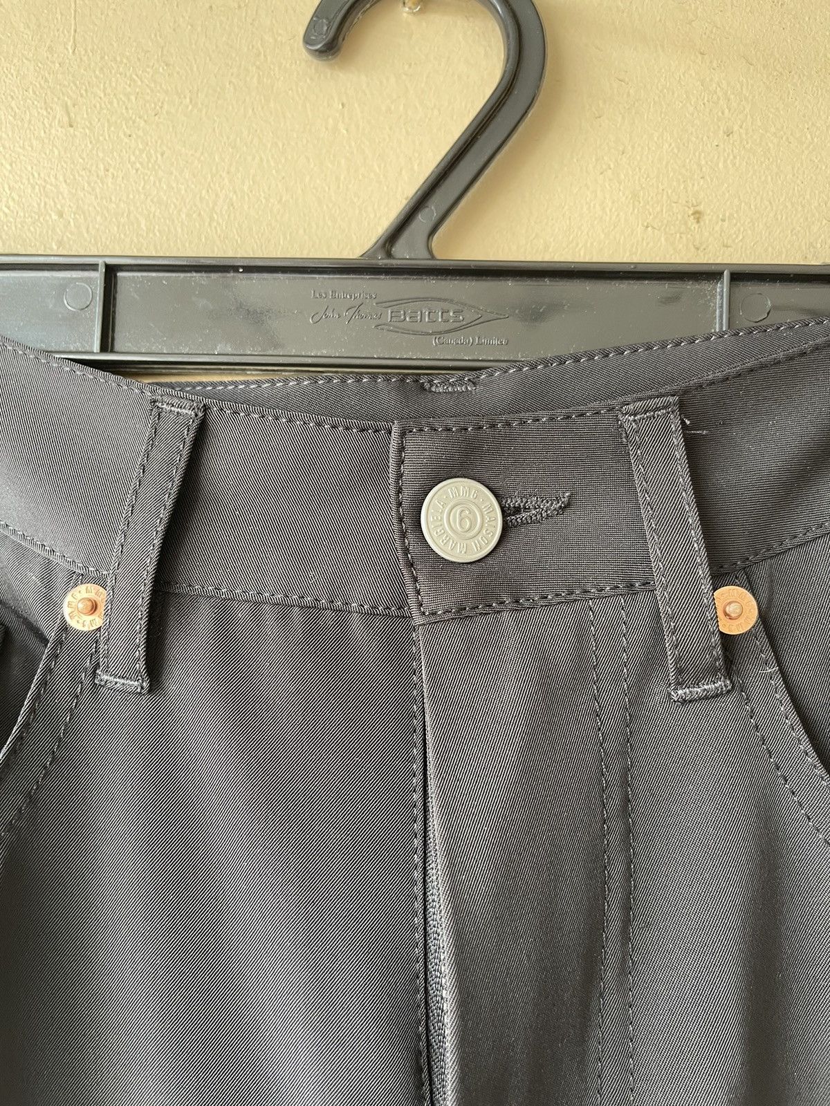 Designer × Maison Margiela Maison margiela mm6 women’s wide leg trousers Size 26" / US 2 / IT 38 - 6 Thumbnail