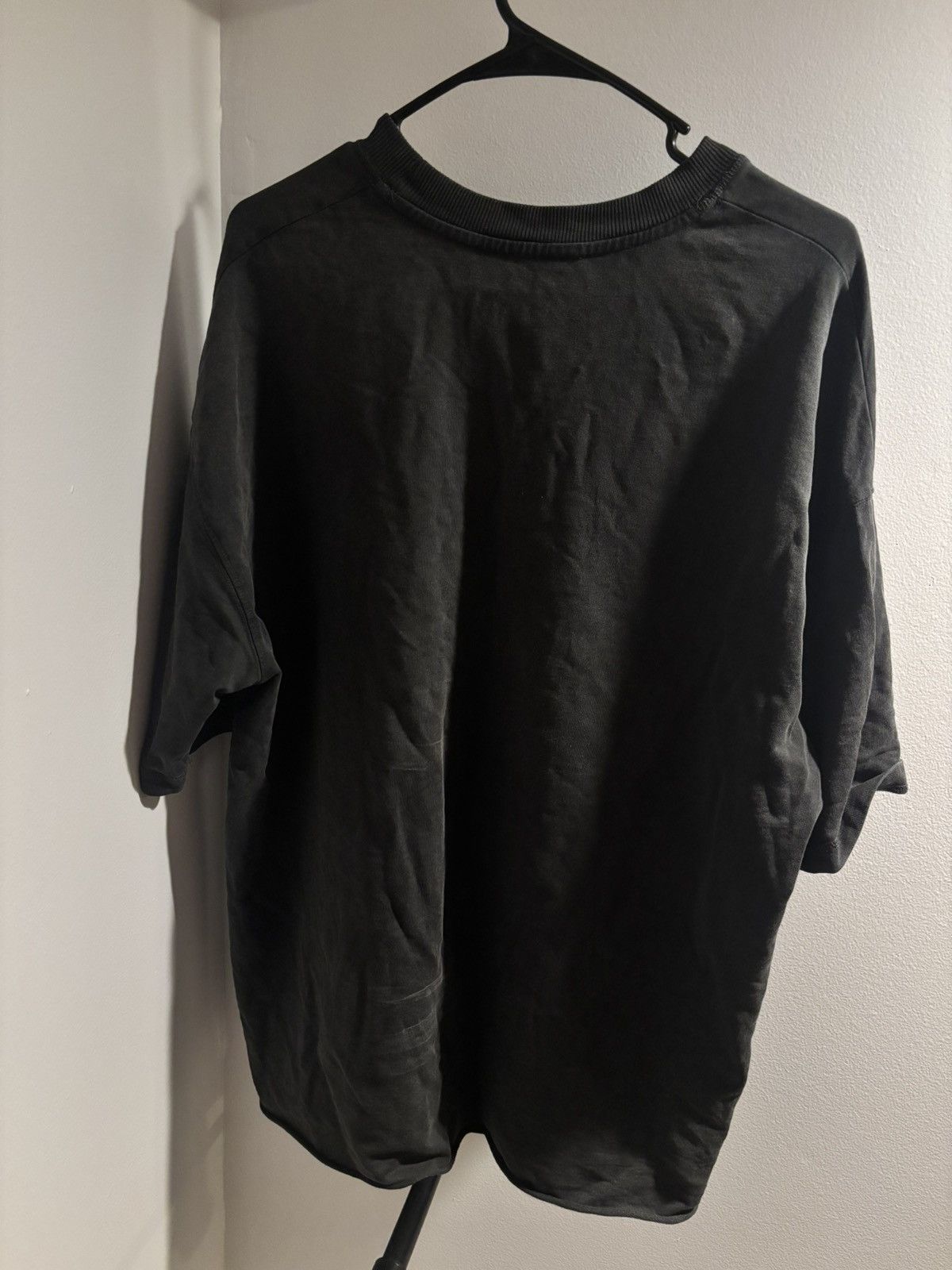 Zara Zara Baggy Blank Tee Dark Grey Acid Washed Size US M / EU 48-50 / 2 - 2 Thumbnail
