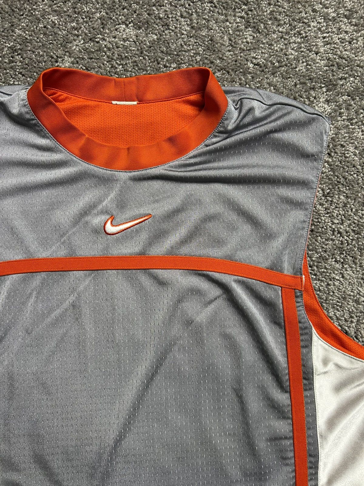 Nike × Vintage Vintage Y2K Nike Basketball Reversible Jersey Size US L / EU 52-54 / 3 - 4 Thumbnail