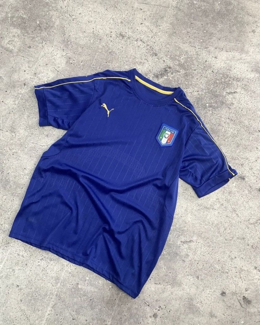 Puma Puma Itallia Home Football Soccer Jersey Size US M / EU 48-50 / 2 - 3 Thumbnail