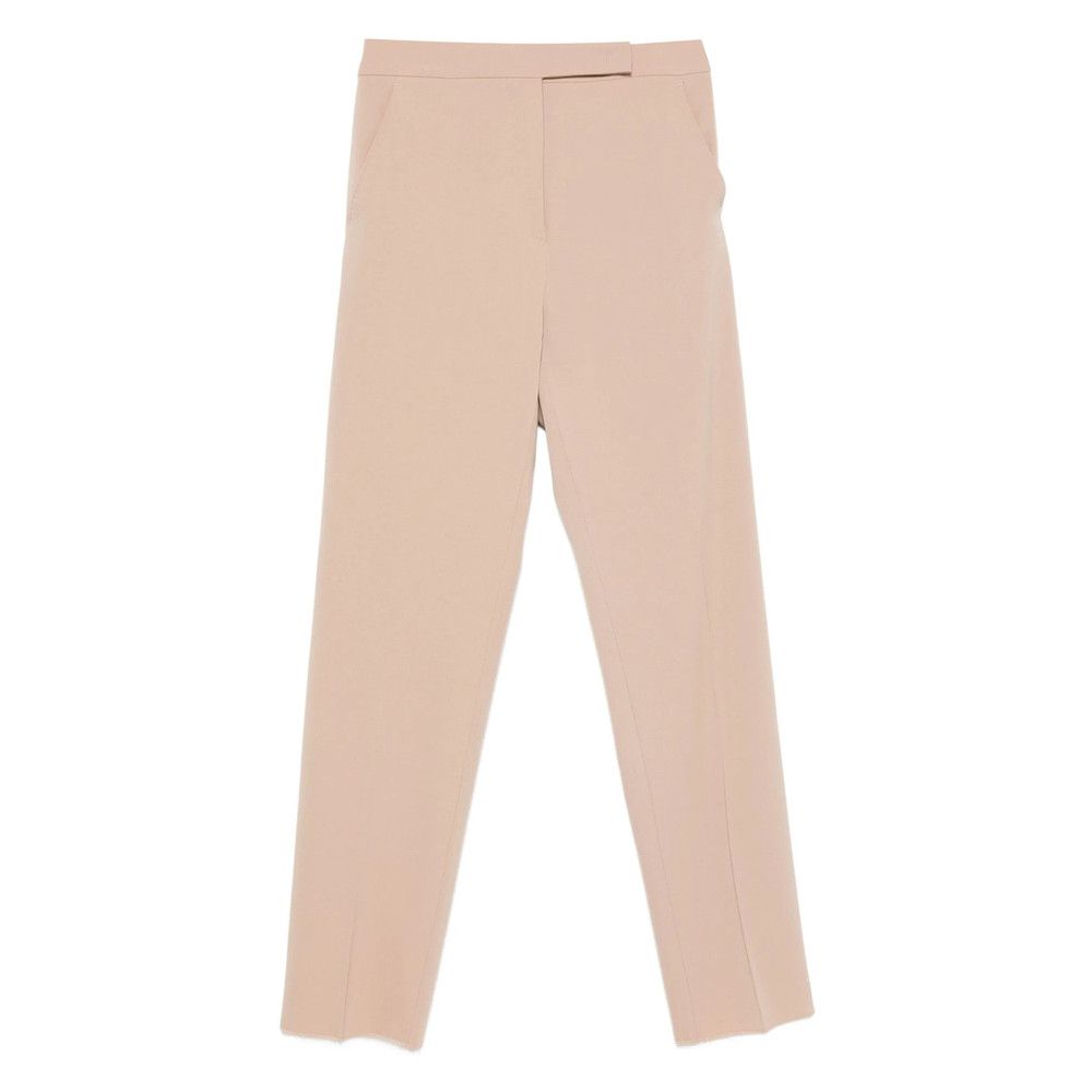 Max Mara Max Mara NEUTRALS Trousers - Slim-Fit Trousers Size 32" / US 10 / IT 46 - 1 Thumbnail