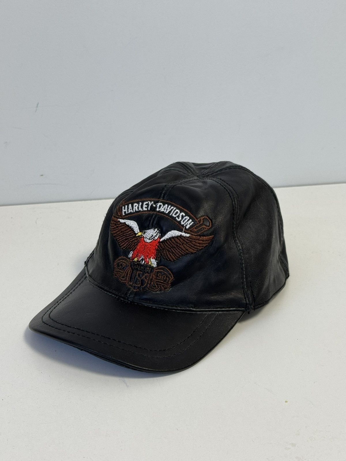 Harley Davidson Harley Davidson Vintage Y2K Style Cap Hat Size ONE SIZE - 1 Thumbnail