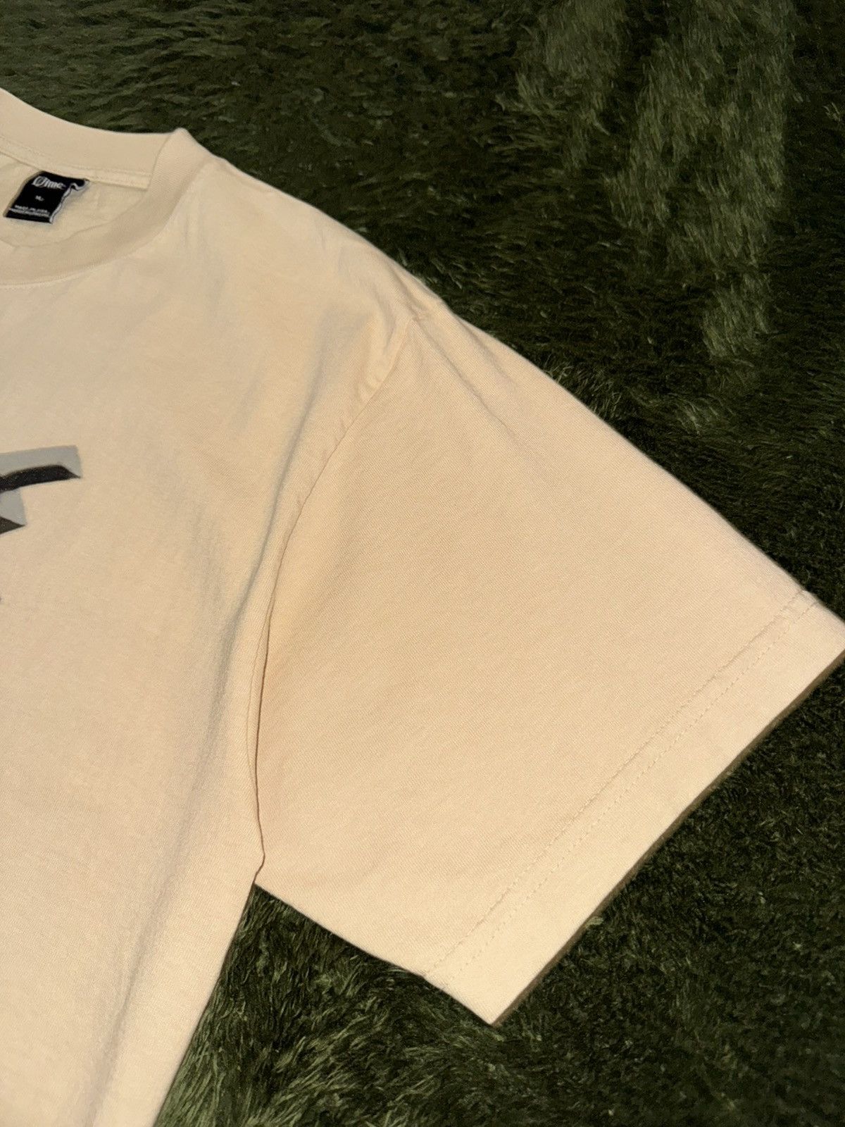 Dime [M] DIME Made in USA Tubular T-Shirt Beige Size US M / EU 48-50 / 2 - 4 Thumbnail
