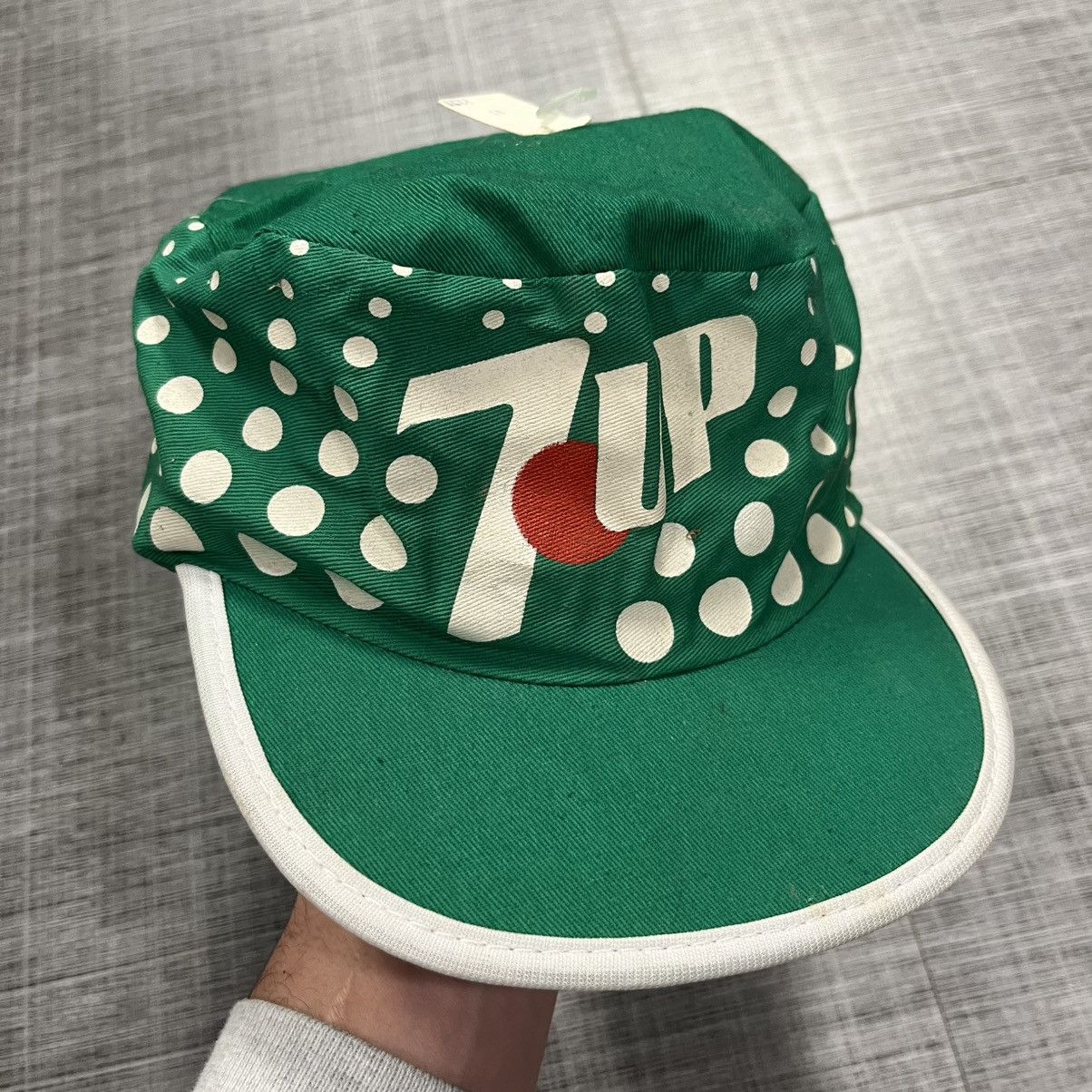 Vintage VTG 70s 80s Ds 7-up Ward Cap Size ONE SIZE - 1 Thumbnail