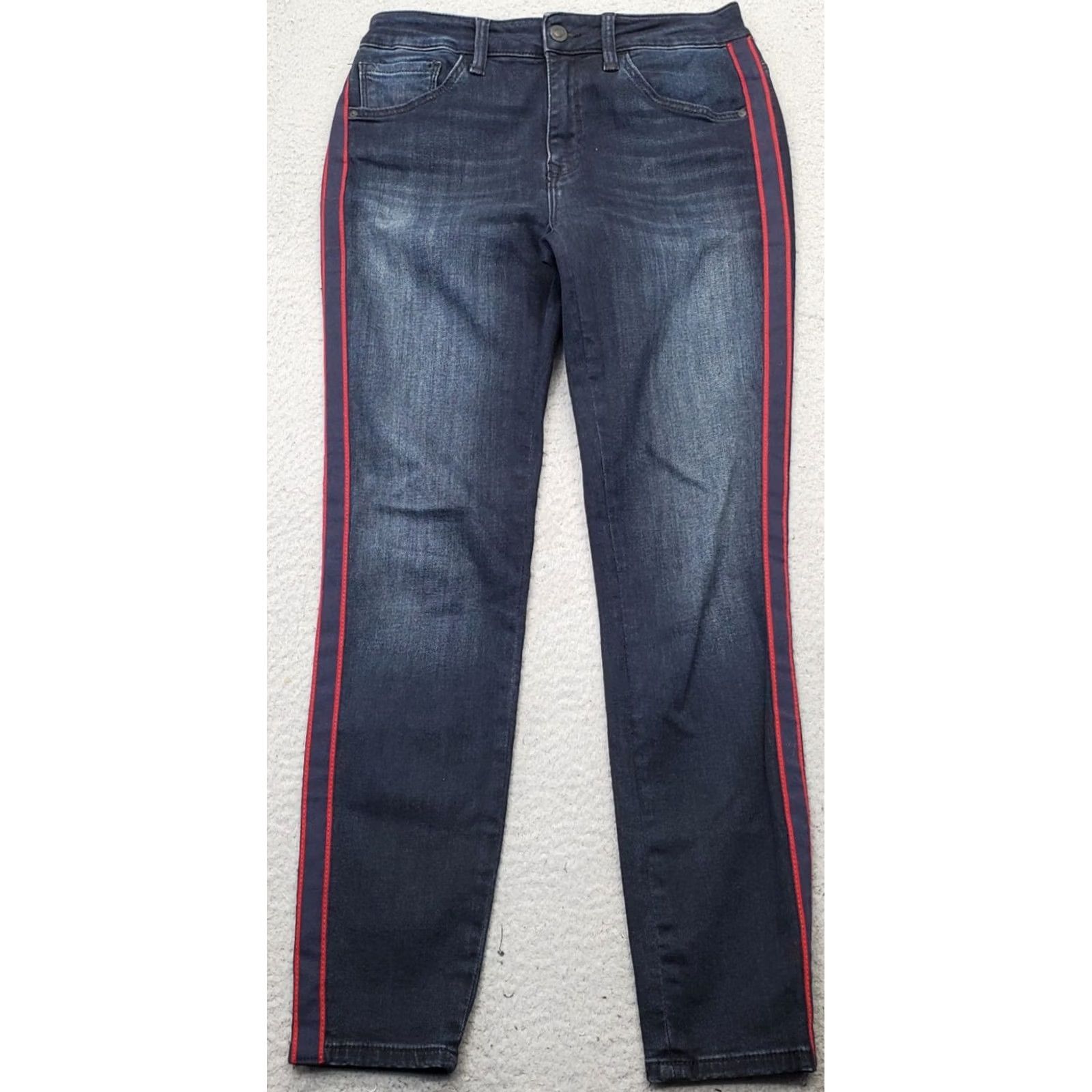 Mavi Mavi Women Denim Skinny Jeans 28 High-Rise Stretch Comfortable Blue 5-Pocket Womens Jeans Regular Fit Size 28" / US 6 / IT 42 - 2 Thumbnail
