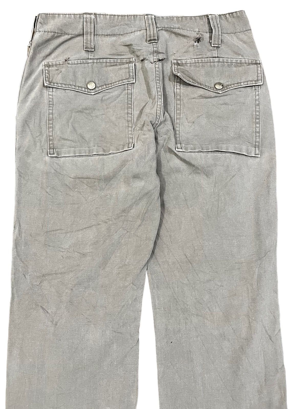 Lee × Vintage Vintage Union Made By Lee Cargo Double Knee Carpenter Denim Size US 32 / EU 48 - 5 Thumbnail