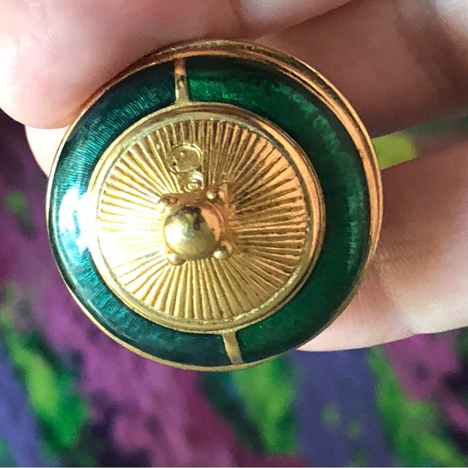Swarovski Vintage Swarovski enamel crystal ornament dreidel necklac Size ONE SIZE - 11 Thumbnail