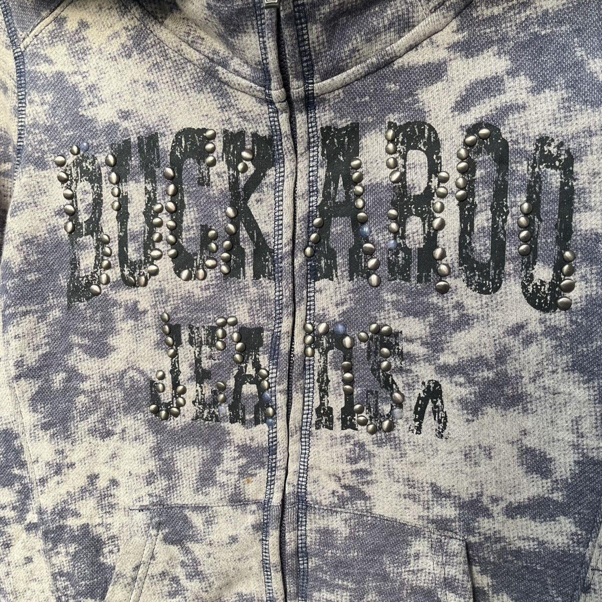 If Six Was Nine Y2K Rhinestone Zip Hoodie – Buckaroo Japan Grunge Size US M / EU 48-50 / 2 - 3 Thumbnail