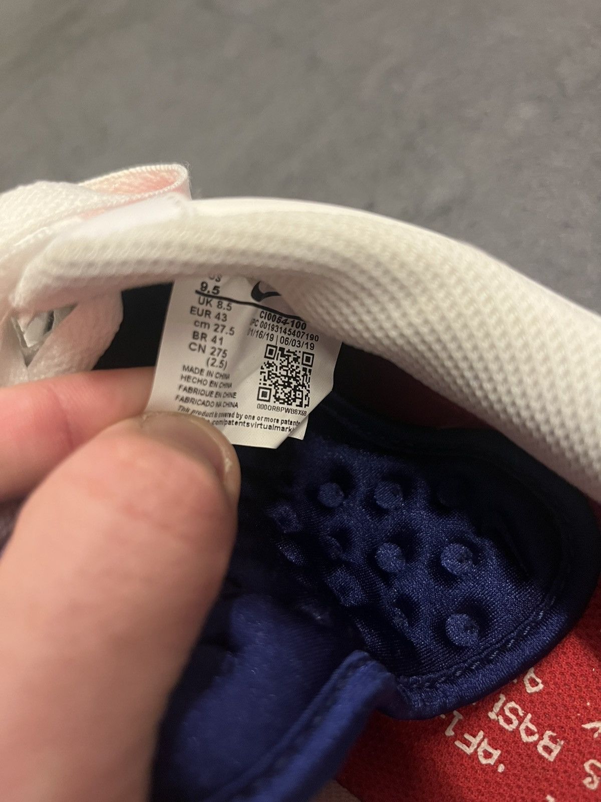 Nike Nike AF1-TYPE Summit White Size US 9.5 / EU 42-43 - 7 Thumbnail