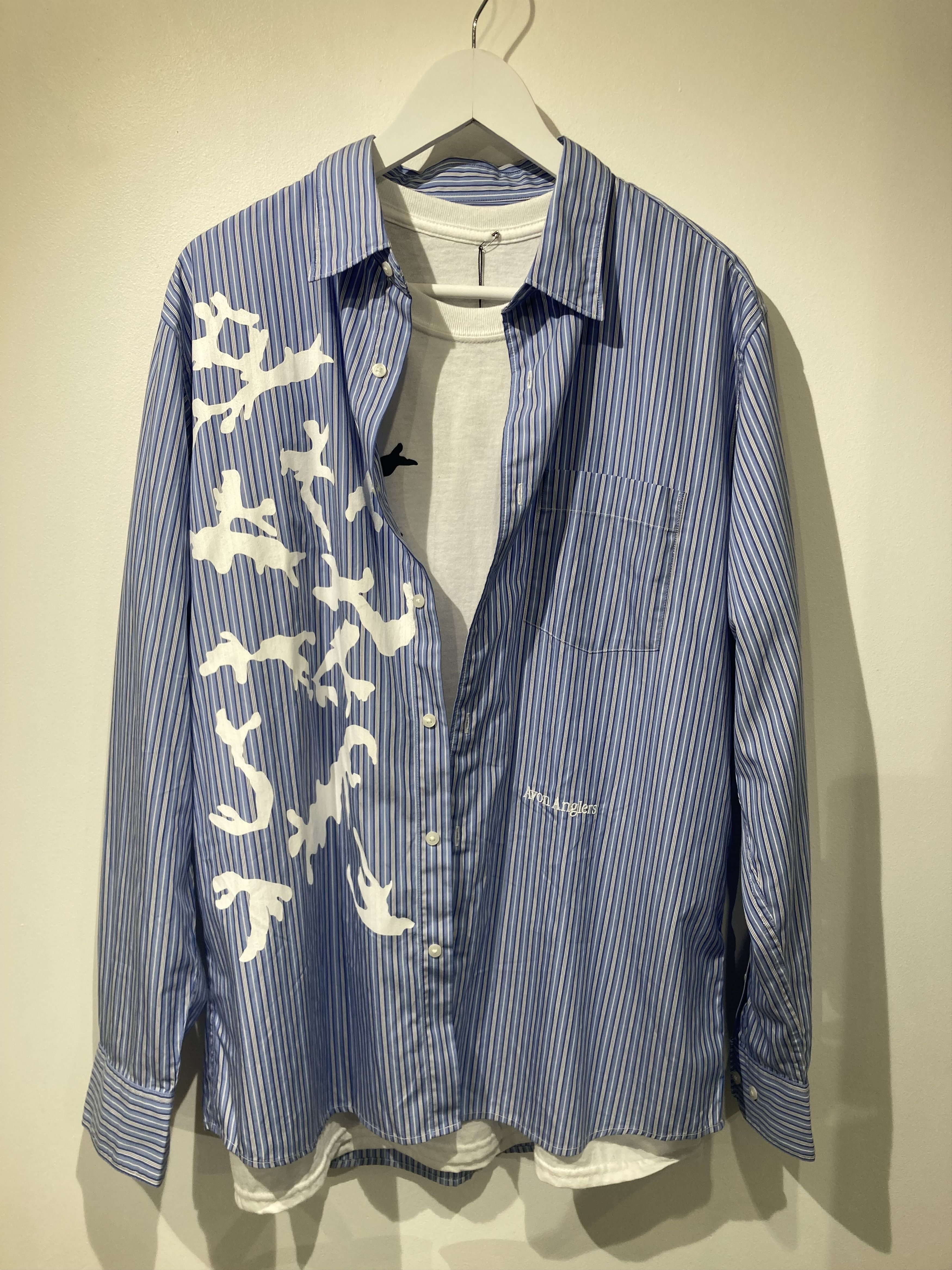 Other Striped Oxford with Rorschach Camo Blot Size US M / EU 48-50 / 2 - 2 Thumbnail