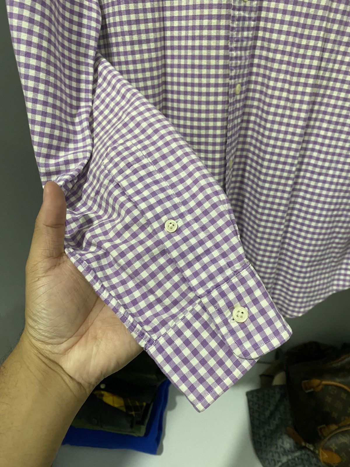 Polo Ralph Lauren Polo Ralph Lauren Button Shirt Plaid Vintage Size US M / EU 48-50 / 2 - 7 Thumbnail