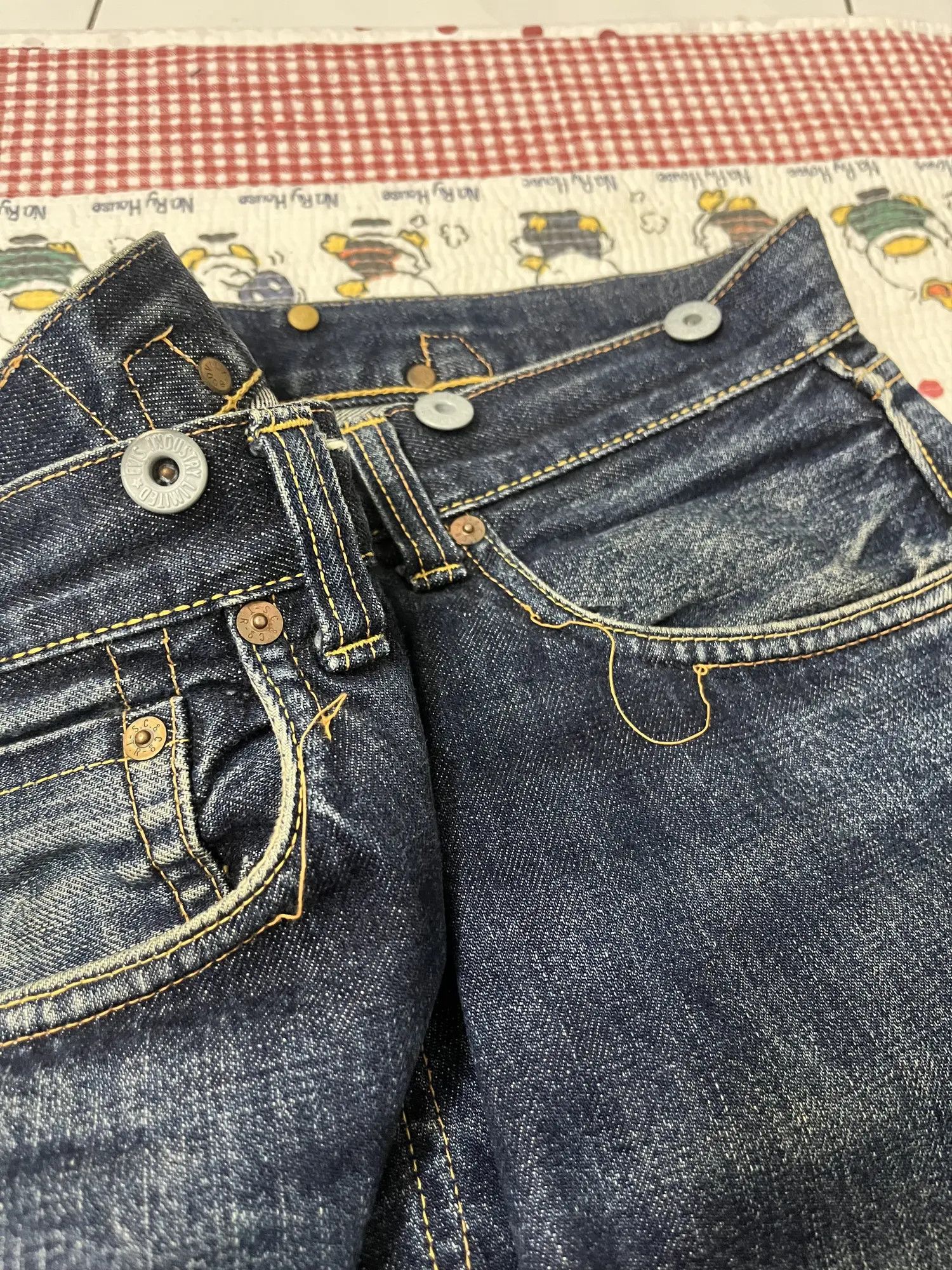 Evisu Evisu Dowluck Wide Leg Denim Size US 34 / EU 50 - 14 Thumbnail