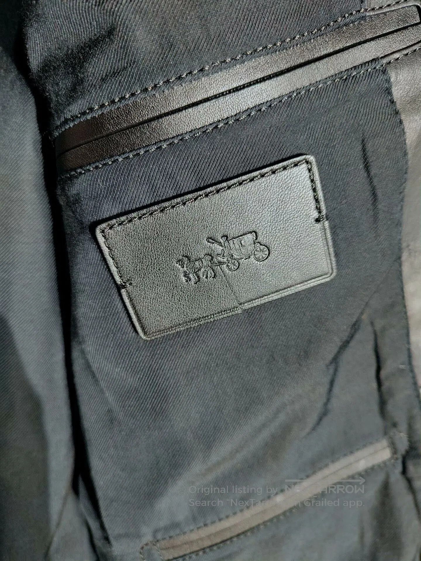Coach Coach Men's Leather Jacket. Size US M / EU 48-50 / 2 - 8 Thumbnail