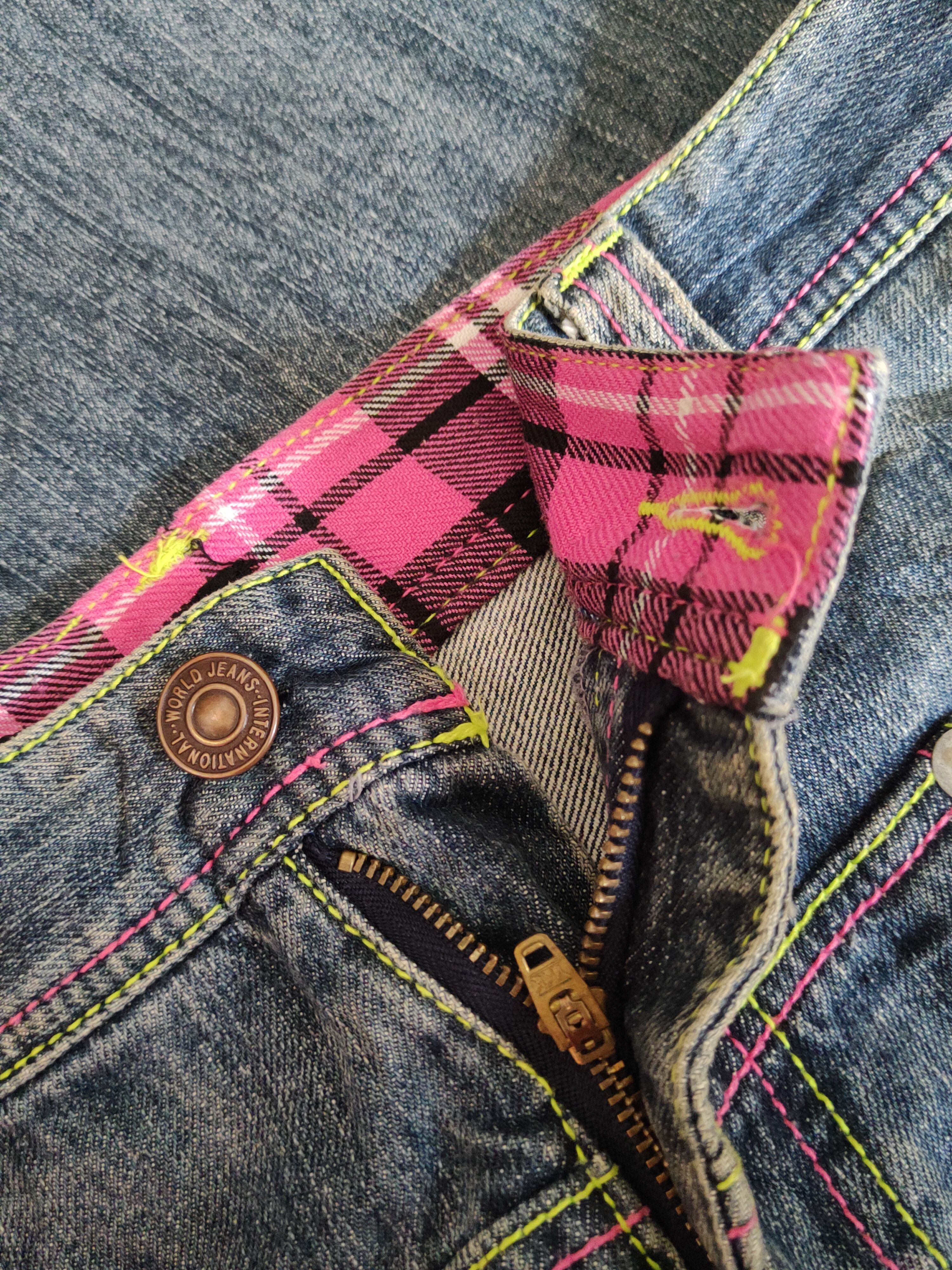 Japanese Brand Memory Special Dark Blue Faded Multipocket Denim #S1617 Size 31" - 15 Thumbnail