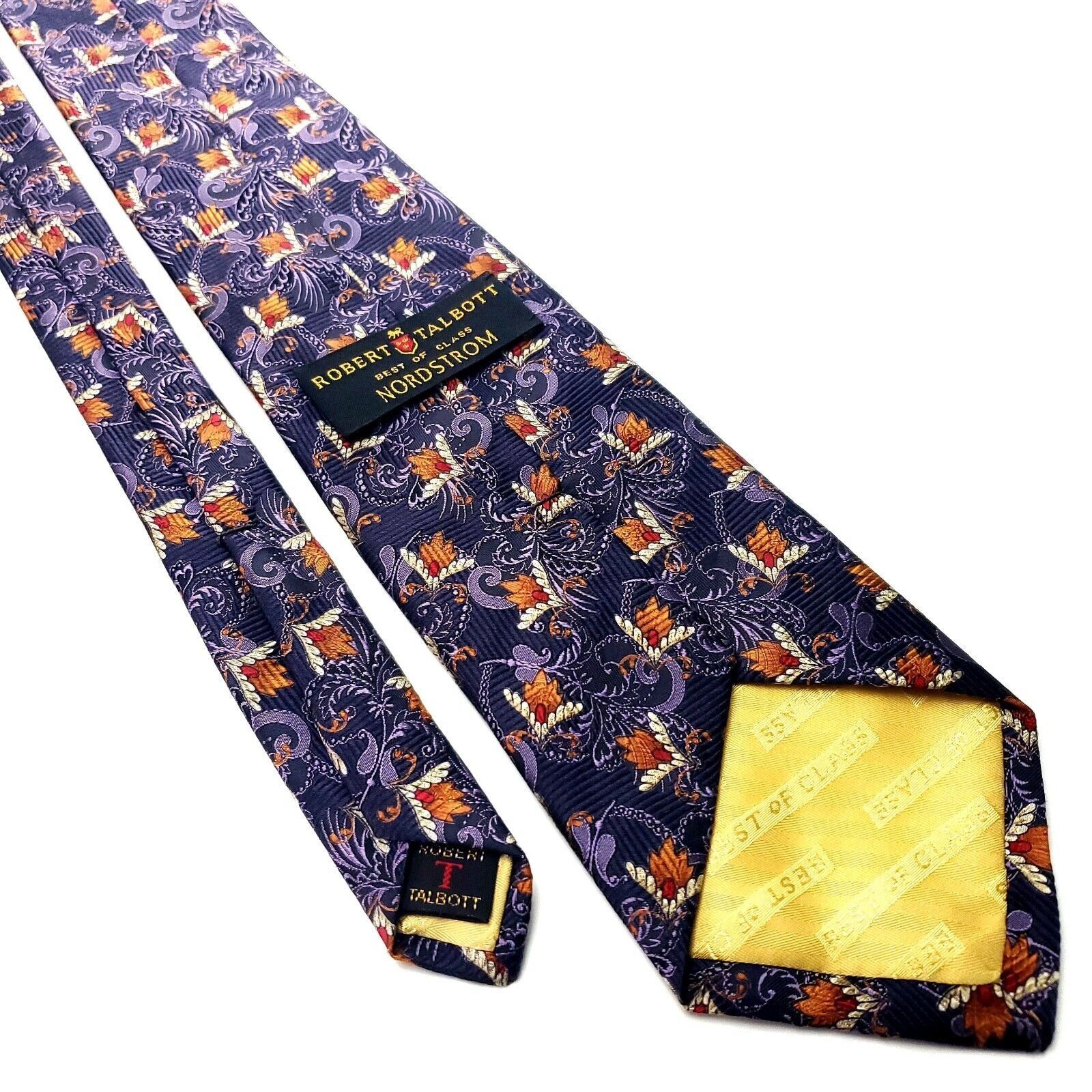Robert Talbott Robert Talbott Nordstrom Best Of Class Silk Tie Woven Purple Size ONE SIZE - 3 Thumbnail