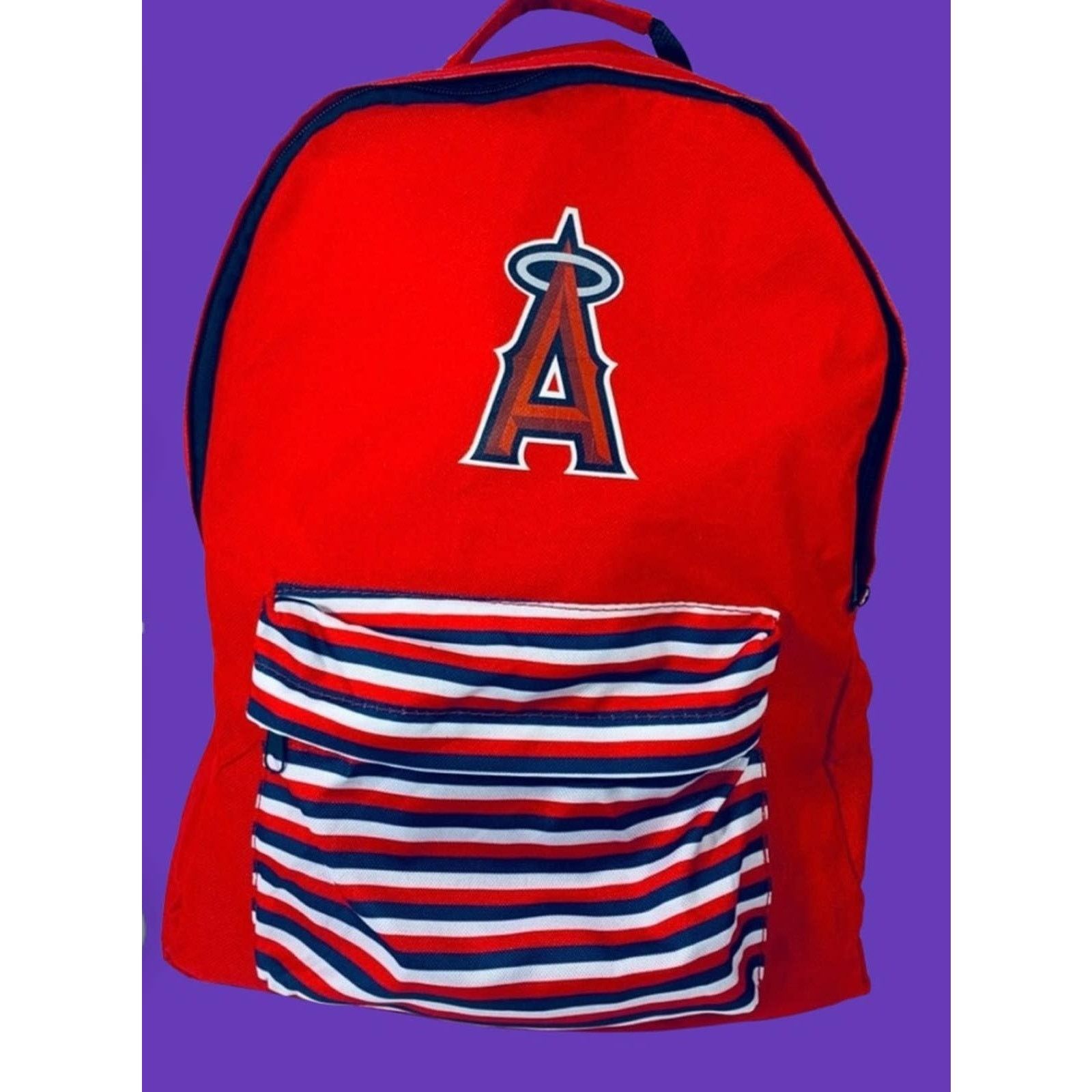 MLB LA Angels / San Diego Zoo Backpack Safari Striped California Size ONE SIZE - 1 Thumbnail