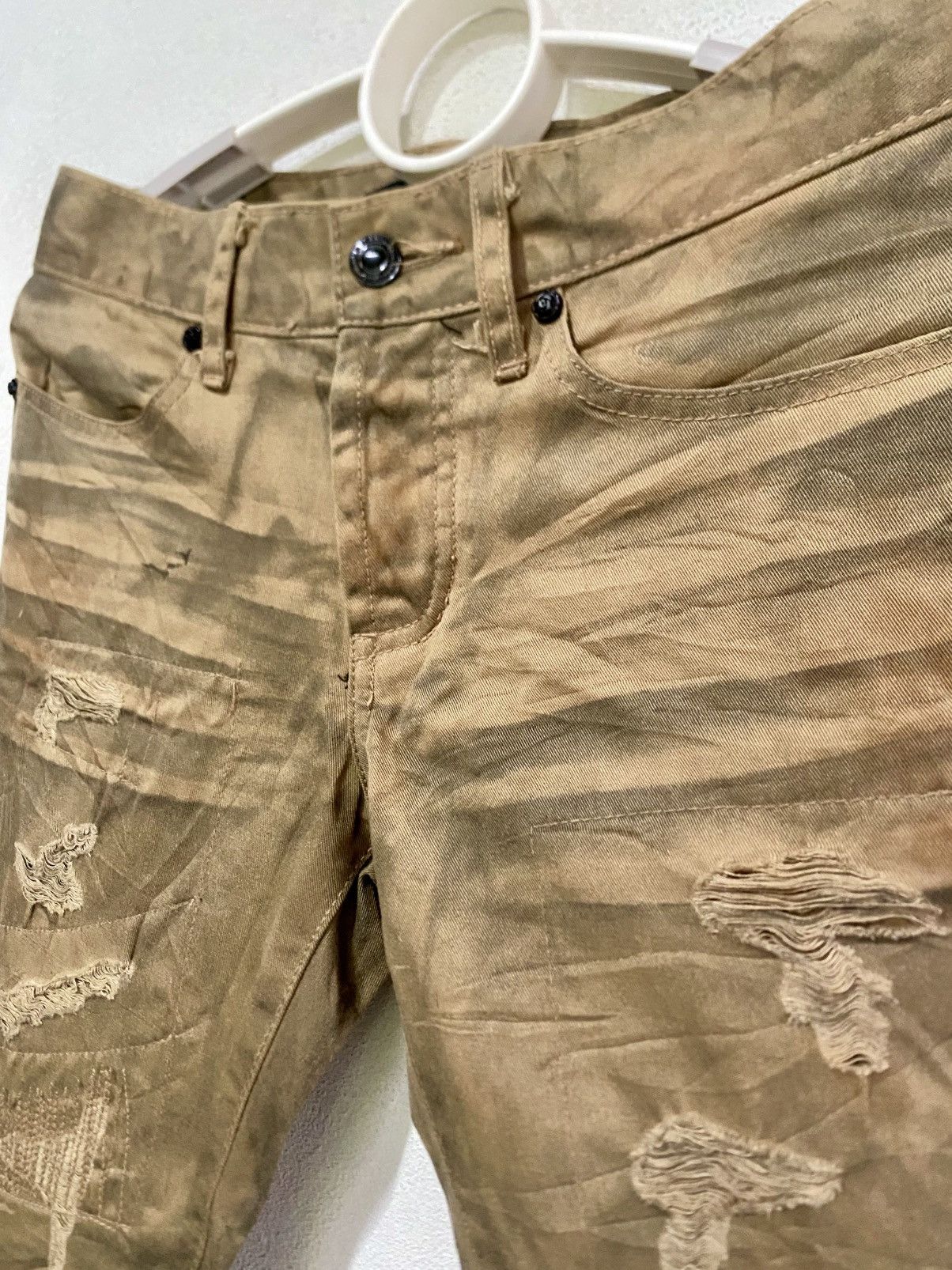 Japanese Brand Japanes Barand Fuga Distress Denim Jeans Size US 30 / EU 46 - 7 Thumbnail