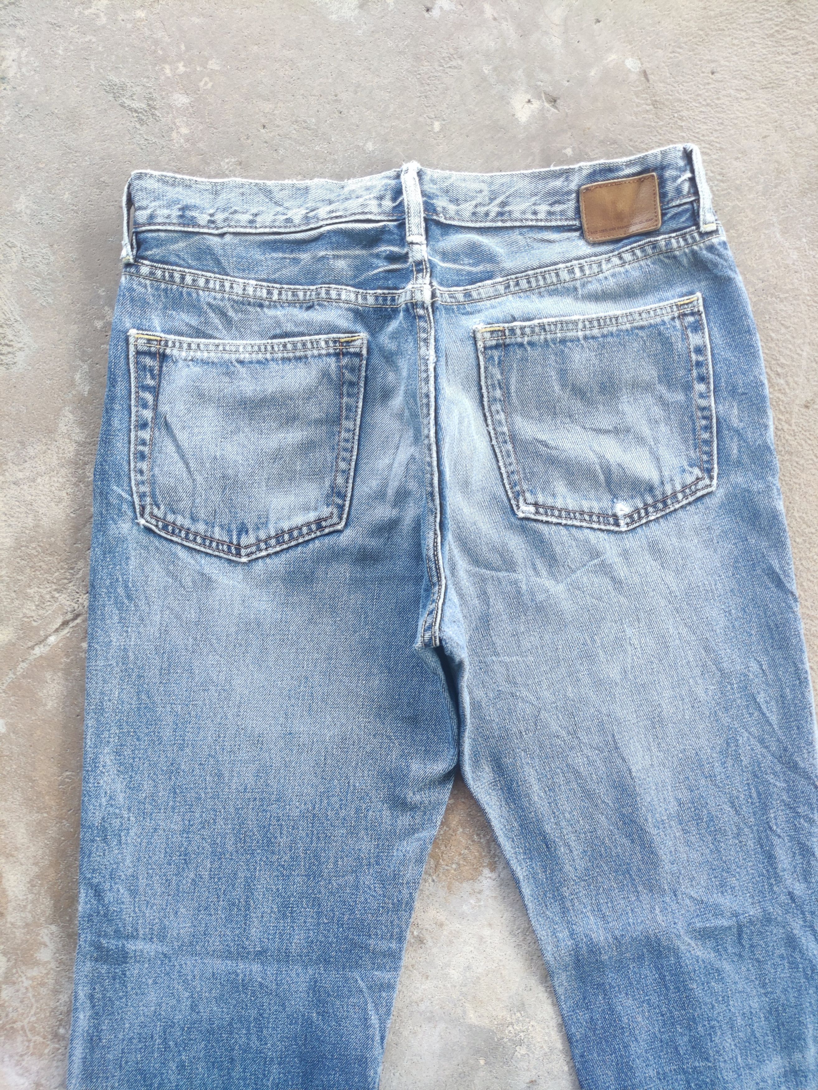 Gap Vintage Gap Brand Micro Flare Denim Distressed Faded Pants Size US 33 - 9 Thumbnail