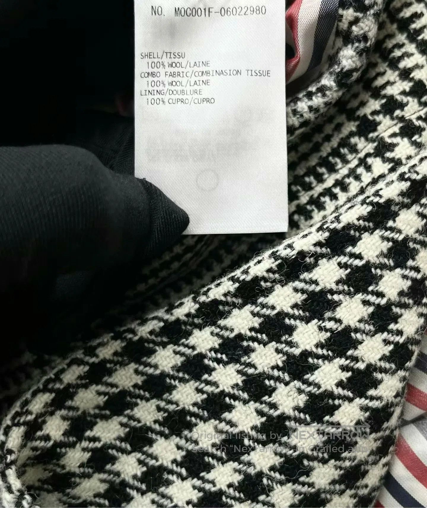 Thom Browne thom browne black and white long coat. Size US M / EU 48-50 / 2 - 6 Thumbnail