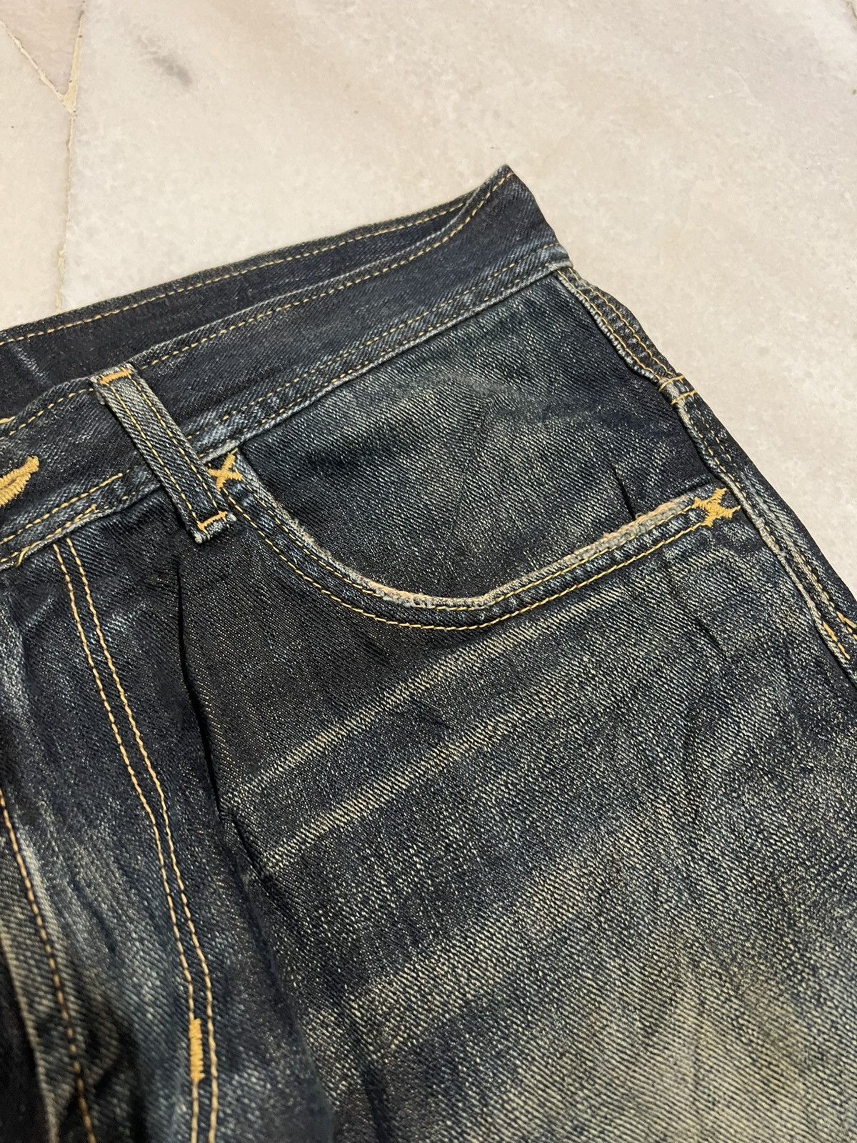 Hysteric Glamour × If Six Was Nine × Lee 🌈Baggy 90’s Lee Cowboy Distress Mud Wash Jeans Size US 33 - 10 Thumbnail