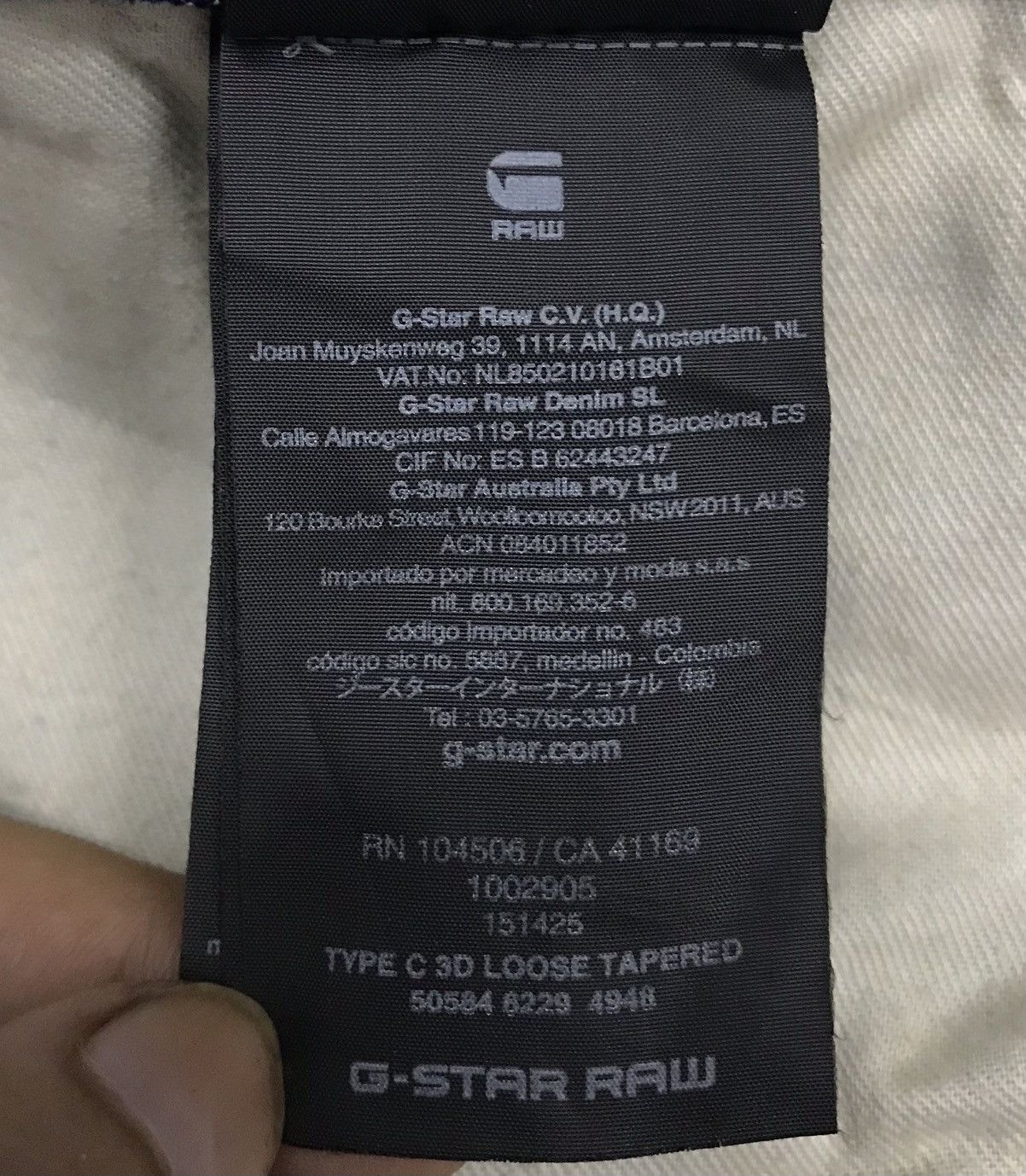 G-Star × Vintage Vintage G Star Raw Denim Pants Size US 33 - 18 Thumbnail