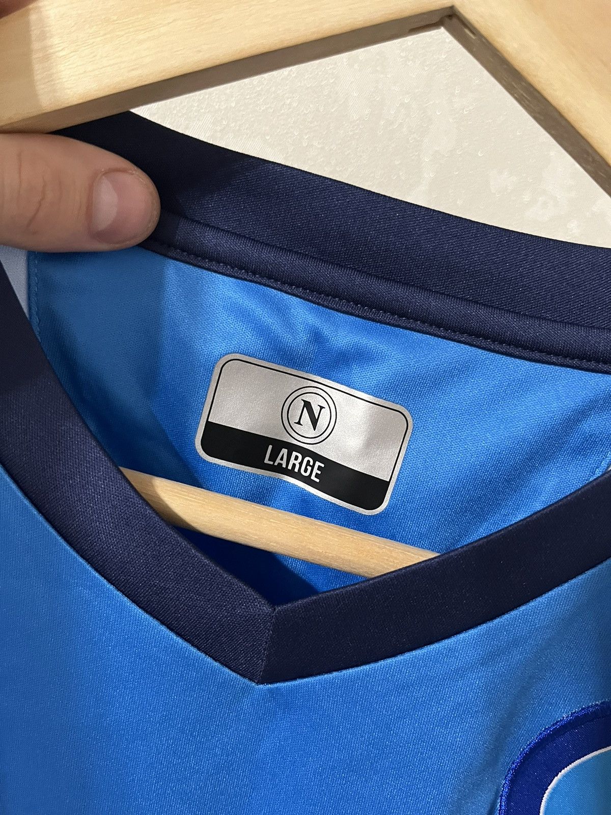 Other EA7 Napoli 22/23 Home Jersey Size US L / EU 52-54 / 3 - 3 Thumbnail