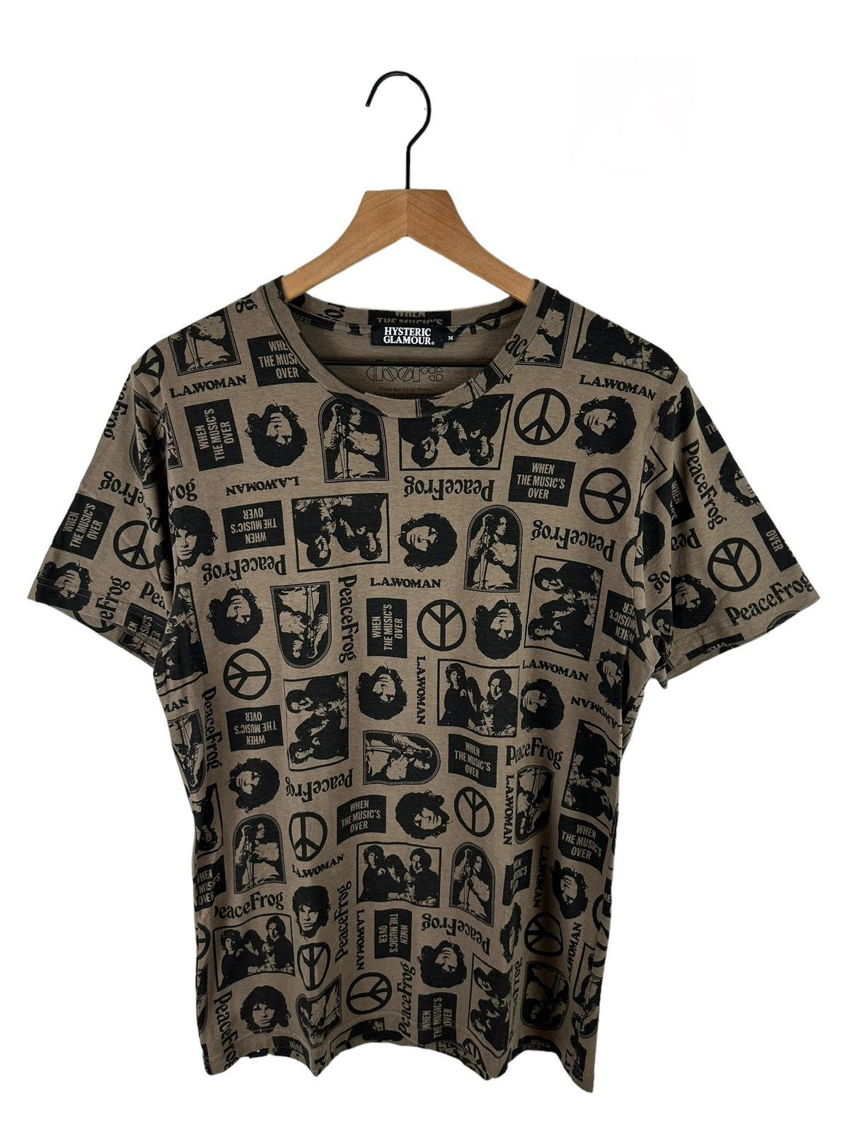 Hysteric Glamour Hysteric Glamour Multi Logo Print T-Shirt Size US M / EU 48-50 / 2 - 1 Thumbnail