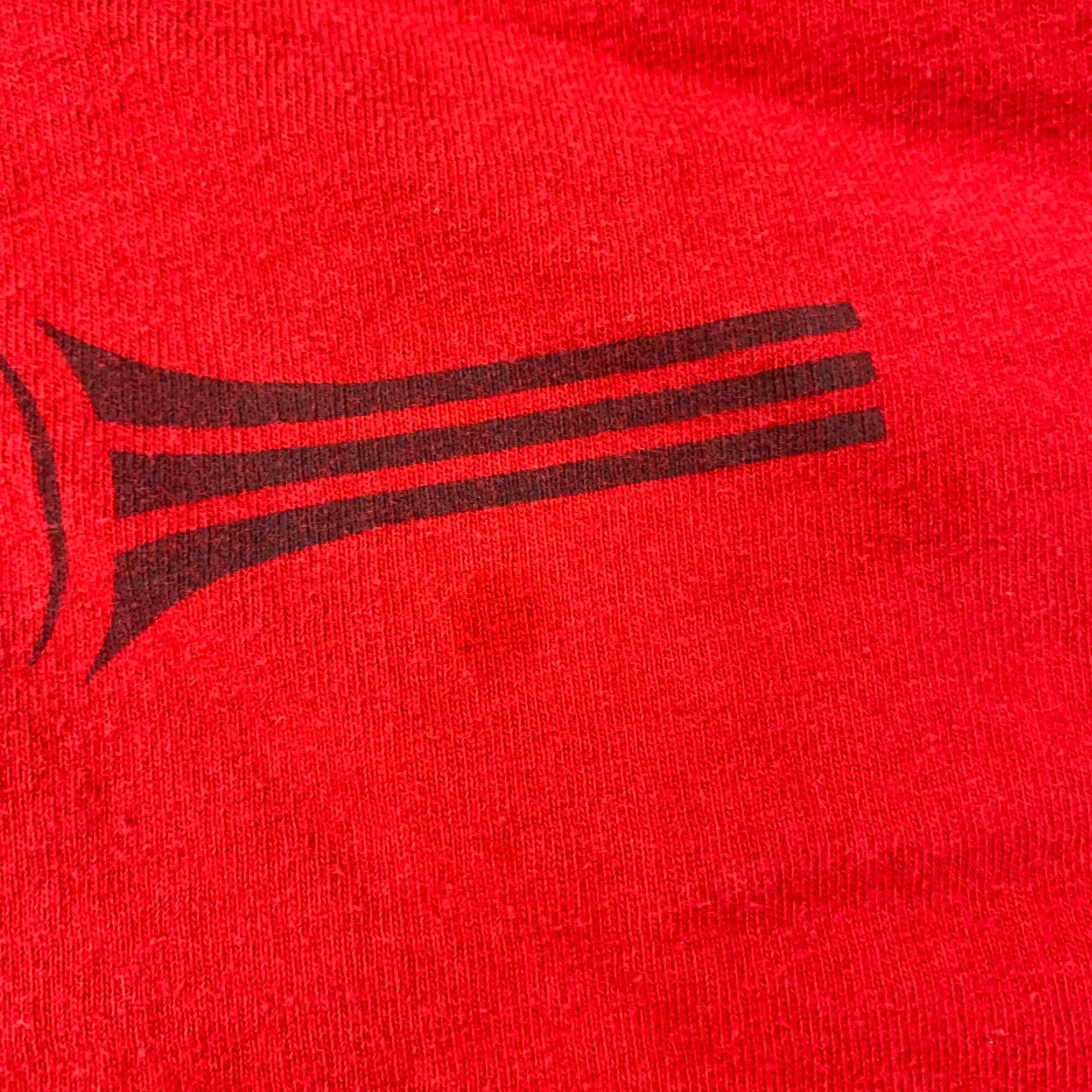Adidas VTG Adidas Tee Shirt Mens XL Red Embroidered Short Sleeve Size US XL / EU 56 / 4 - 5 Thumbnail