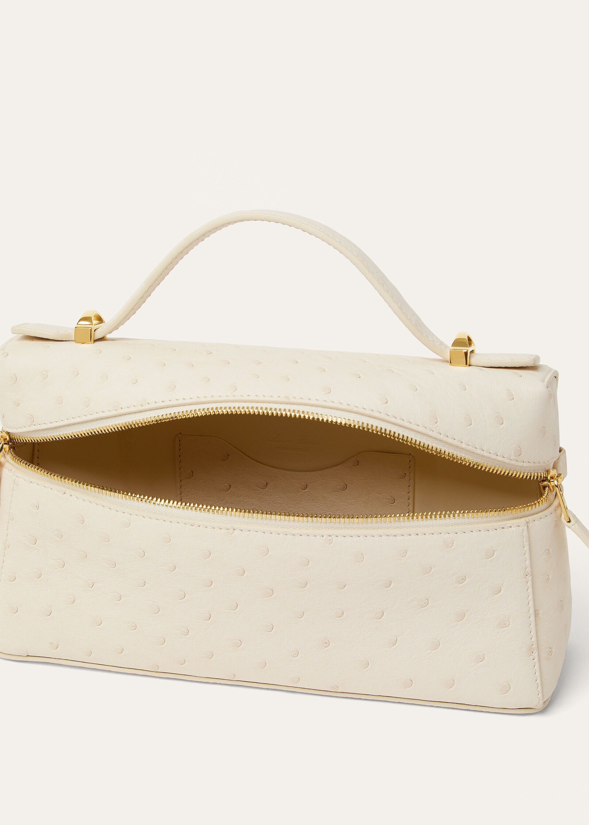 Loro Piana os11x0426 FAQ2180 Size: OS / L23 Extra Crossbody Bag White Size ONE SIZE - 4 Thumbnail