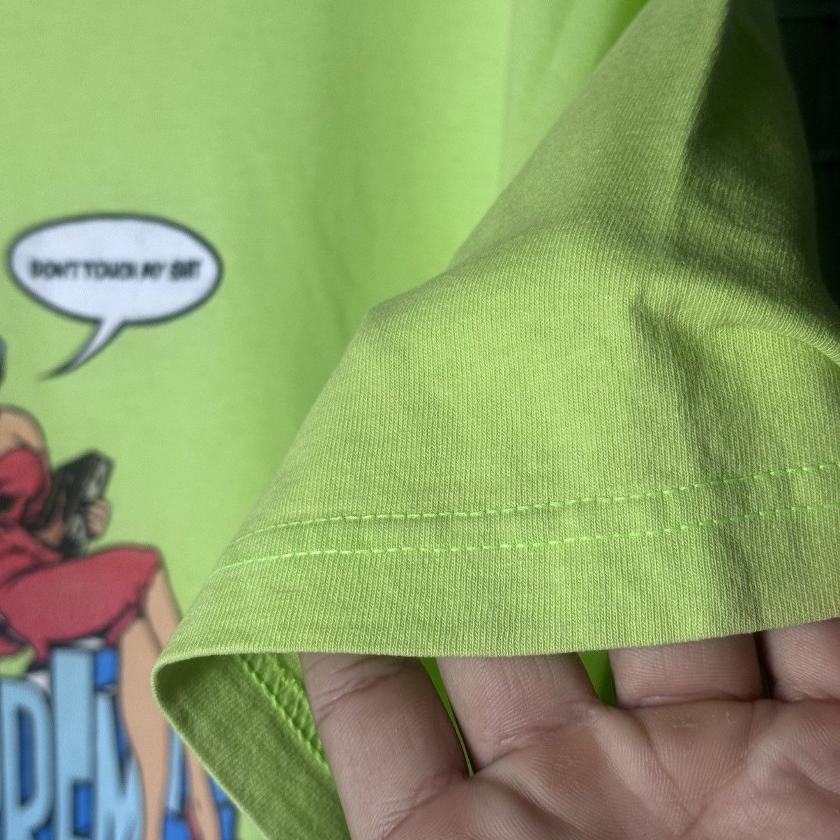 Vintage Supreme Don’t Touch My Shit Ss08 Size US XL / EU 56 / 4 - 7 Thumbnail